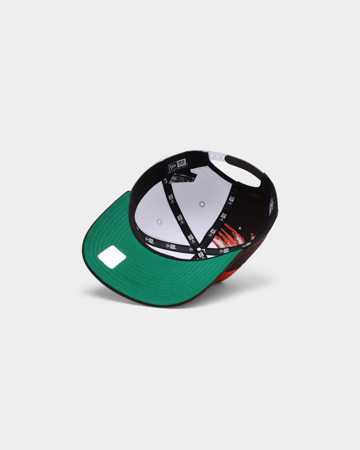 New Era Cleveland Browns Paint Stripe Old Golfer Snapback Paint Brush