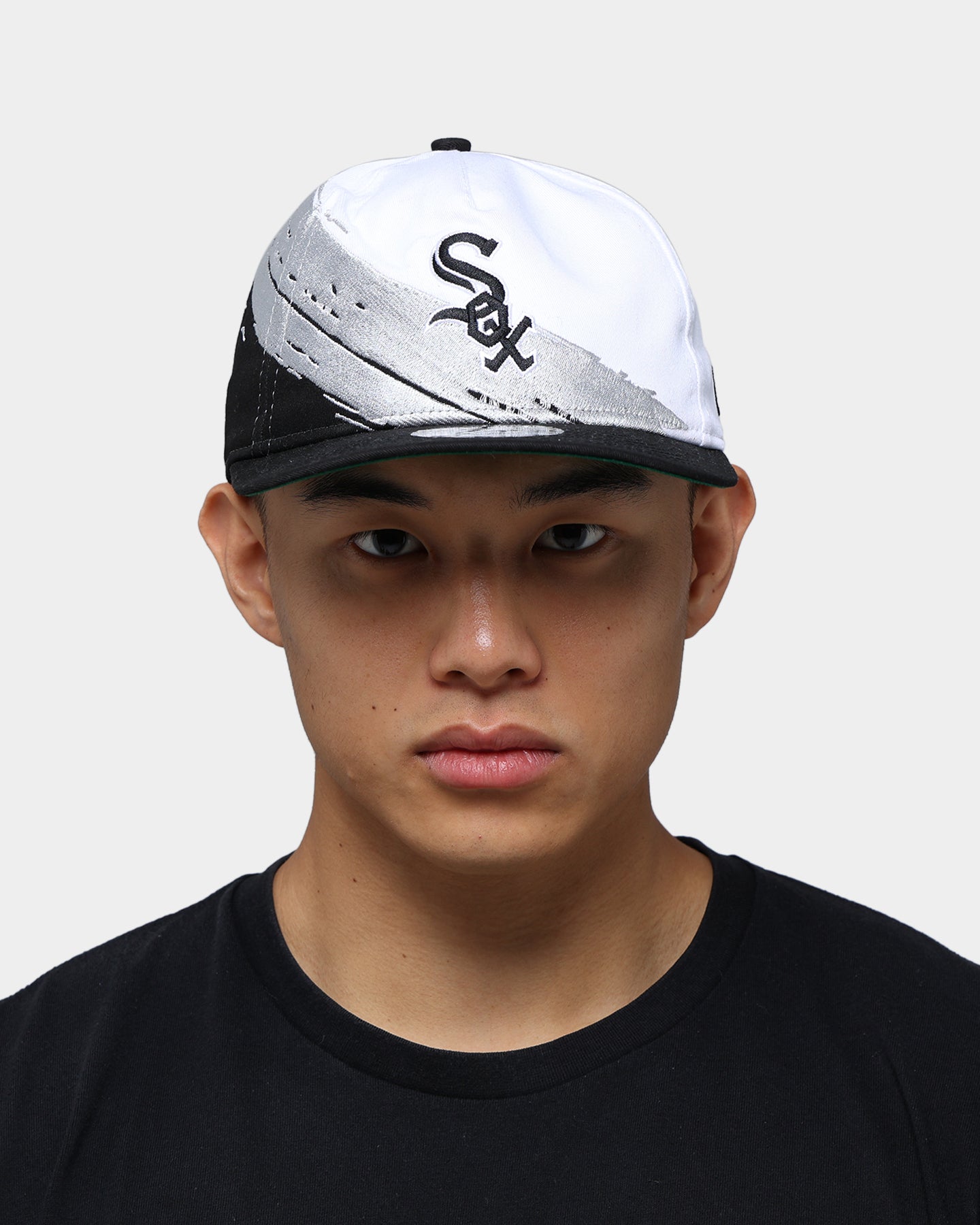 New Era Chicago White Sox Paint Stripe Old Golfer Snapback Paint Brush