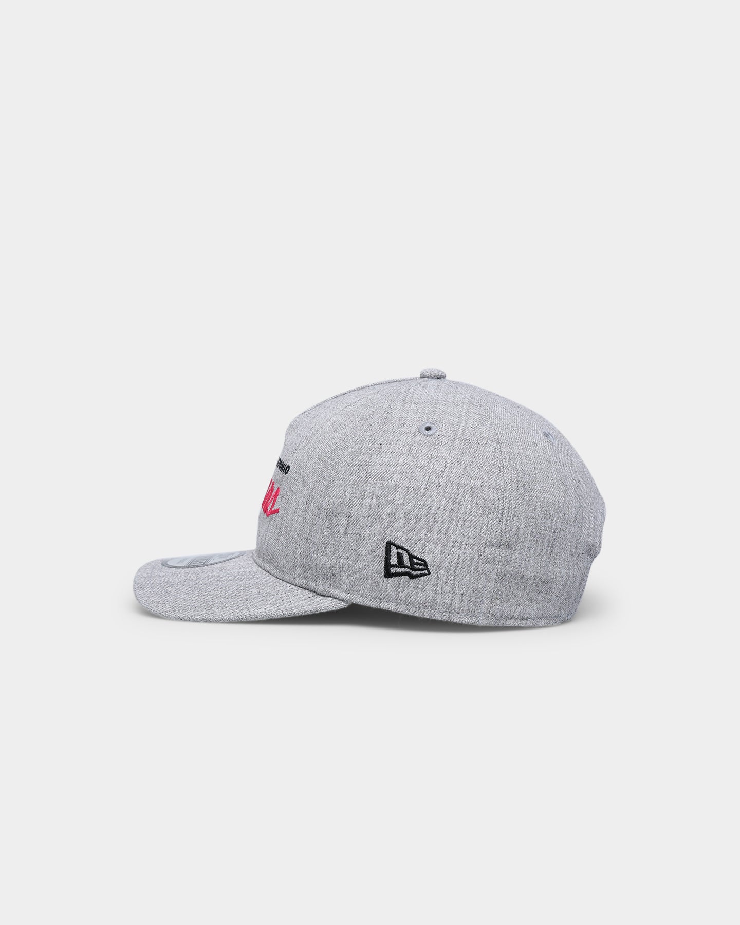 New Era San Antonio Spurs Script Old Golfer Snapback Heather Grey