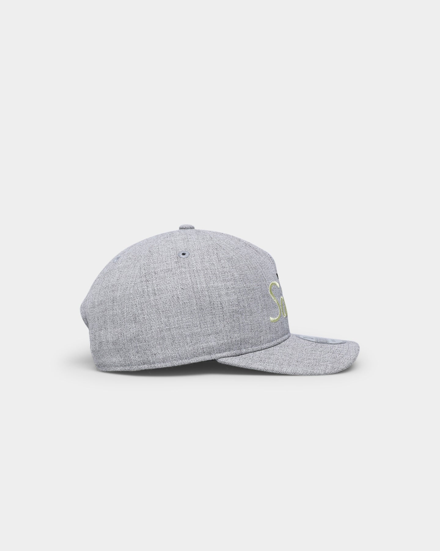 New Era New Orleans Saints Script Old Golfer Snapback Heather Grey