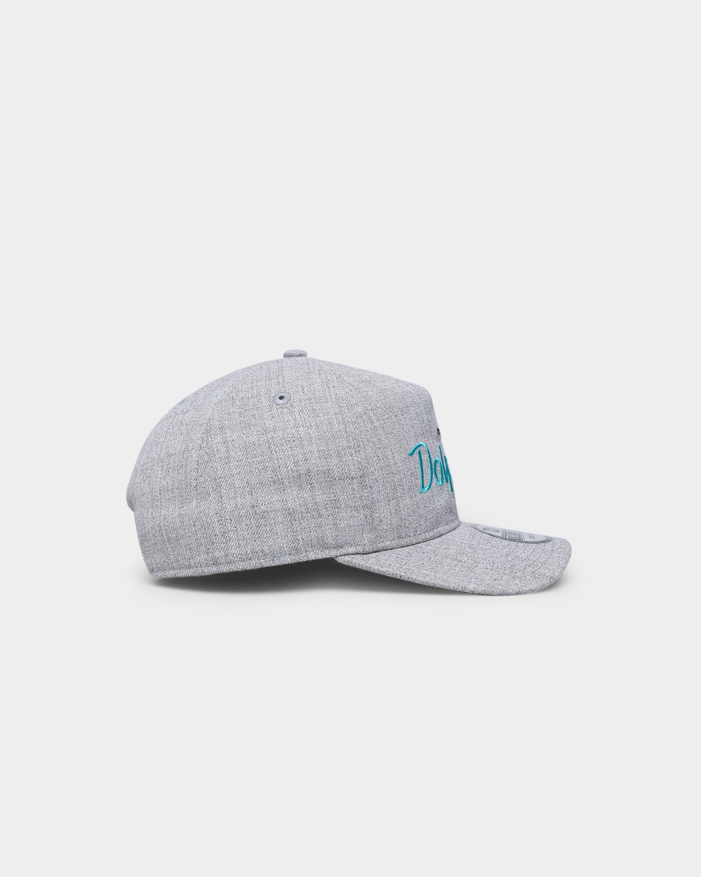 New Era Miami Dolphins Script Old Golfer Snapback Heather Grey