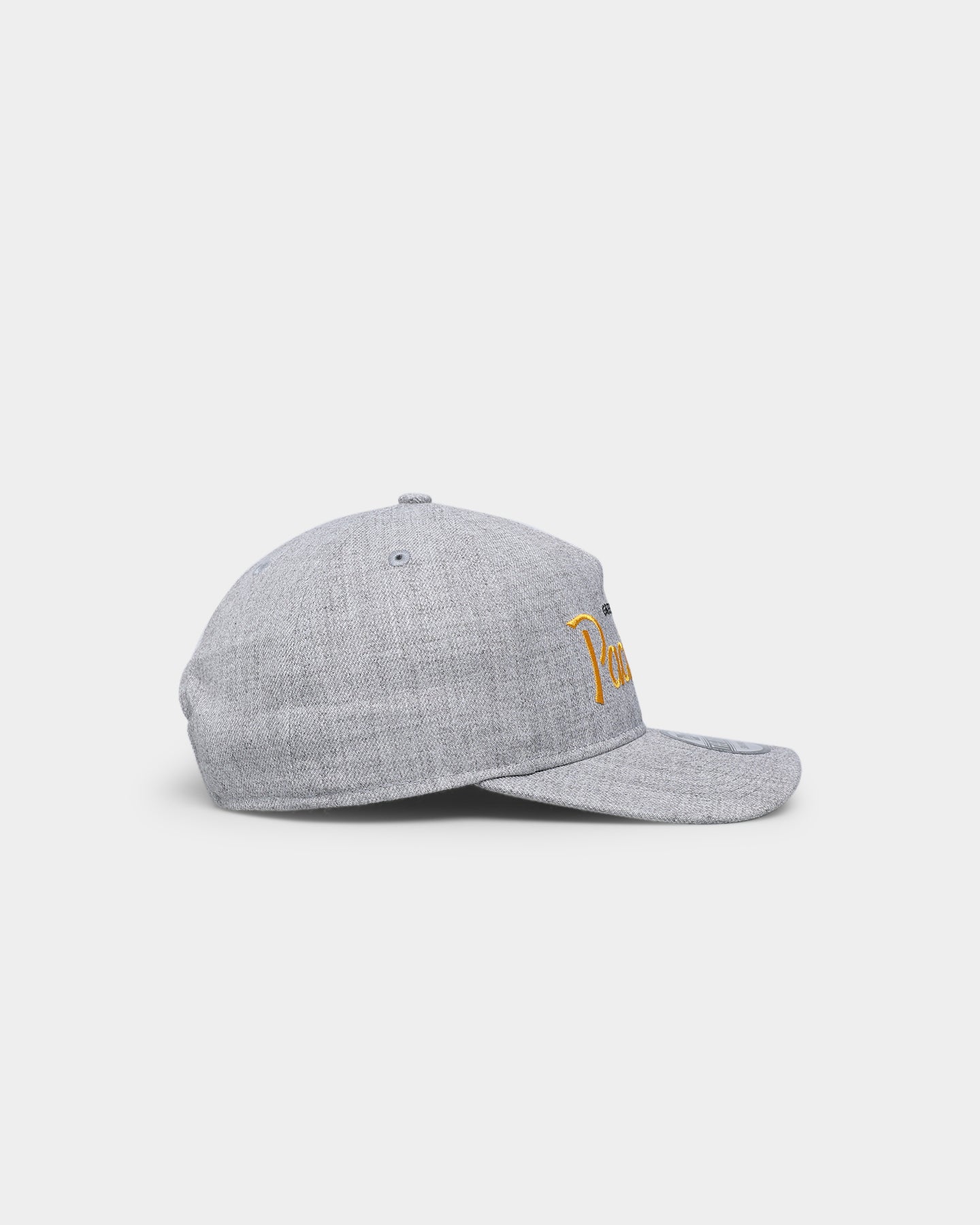 New Era Green Bay Packers Script Old Golfer Snapback Heather Grey