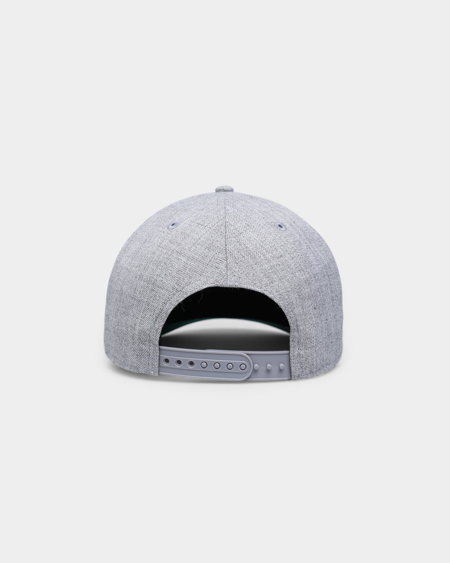 New Era Chicago Bulls Script Old Golfer Snapback Heather Grey