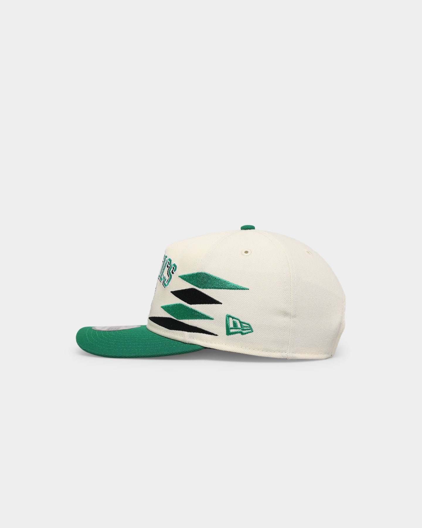 New Era Boston Celtics "Off-White Diamond" Old Golfer Snapback Green/Black