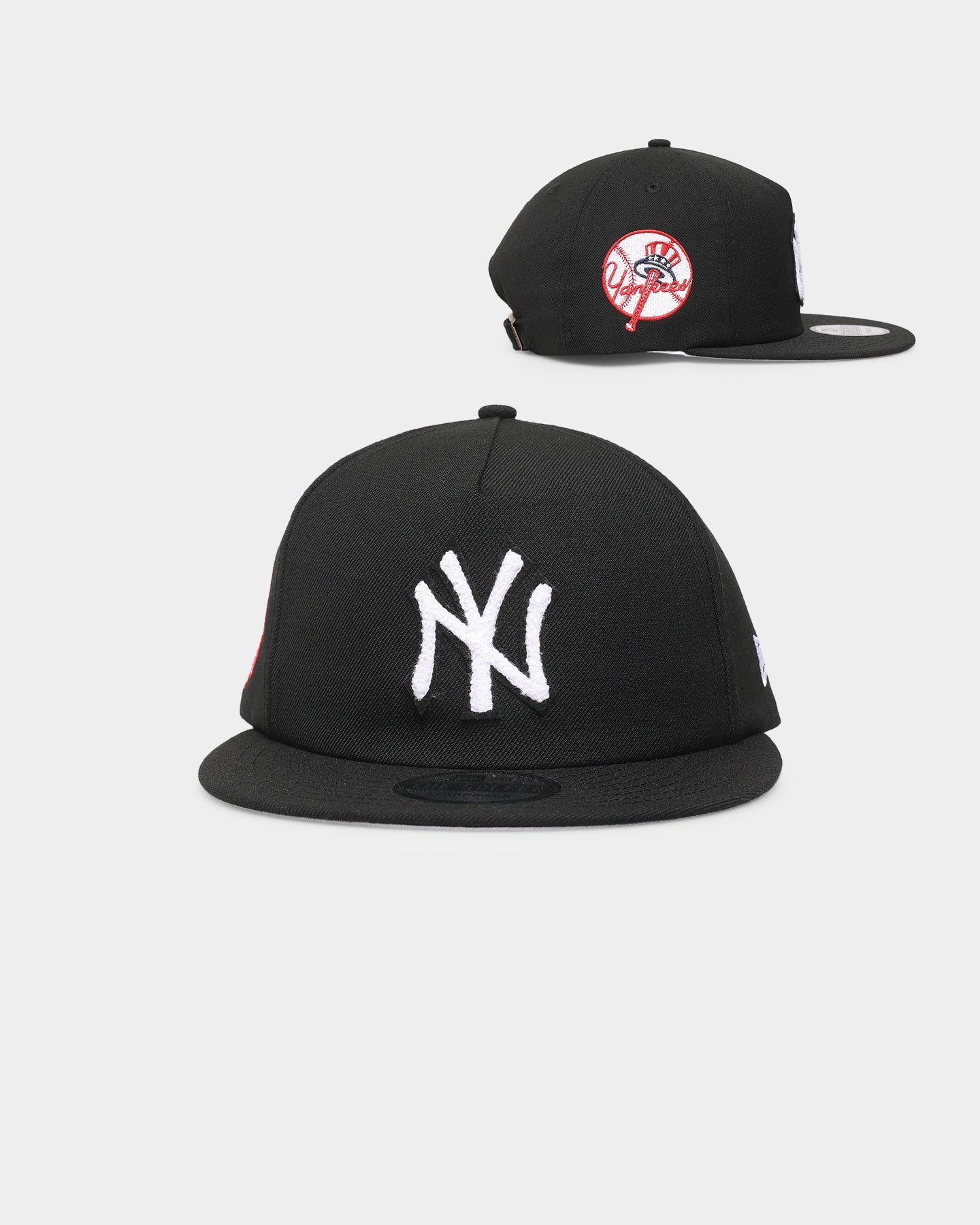 New Era New York Yankees 'Chenille' The Golfer Strapback Black