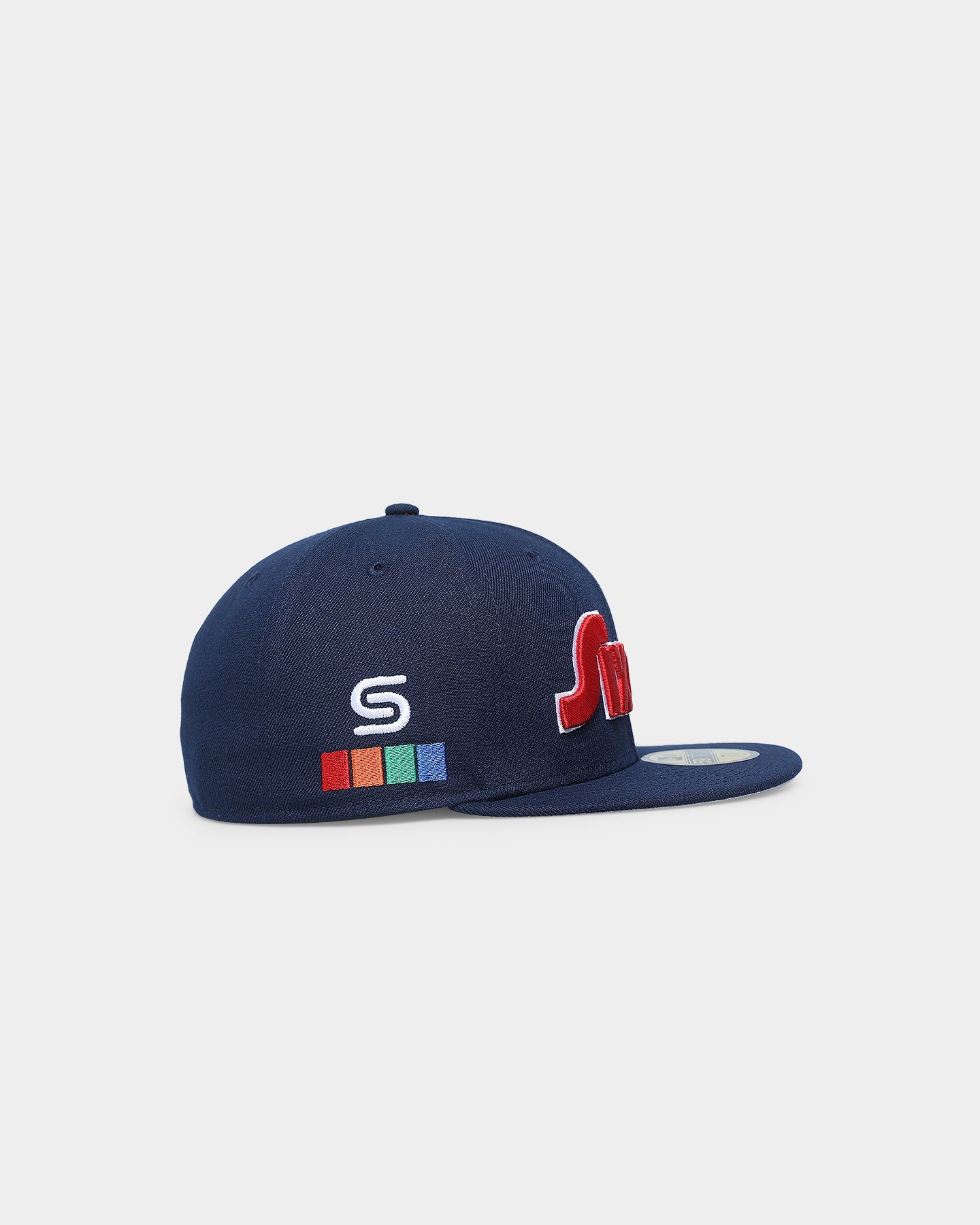 New Era Philadelphia 76Ers 'NBA Authentics City Edition' 59FIFTY Fitted Medium Blue