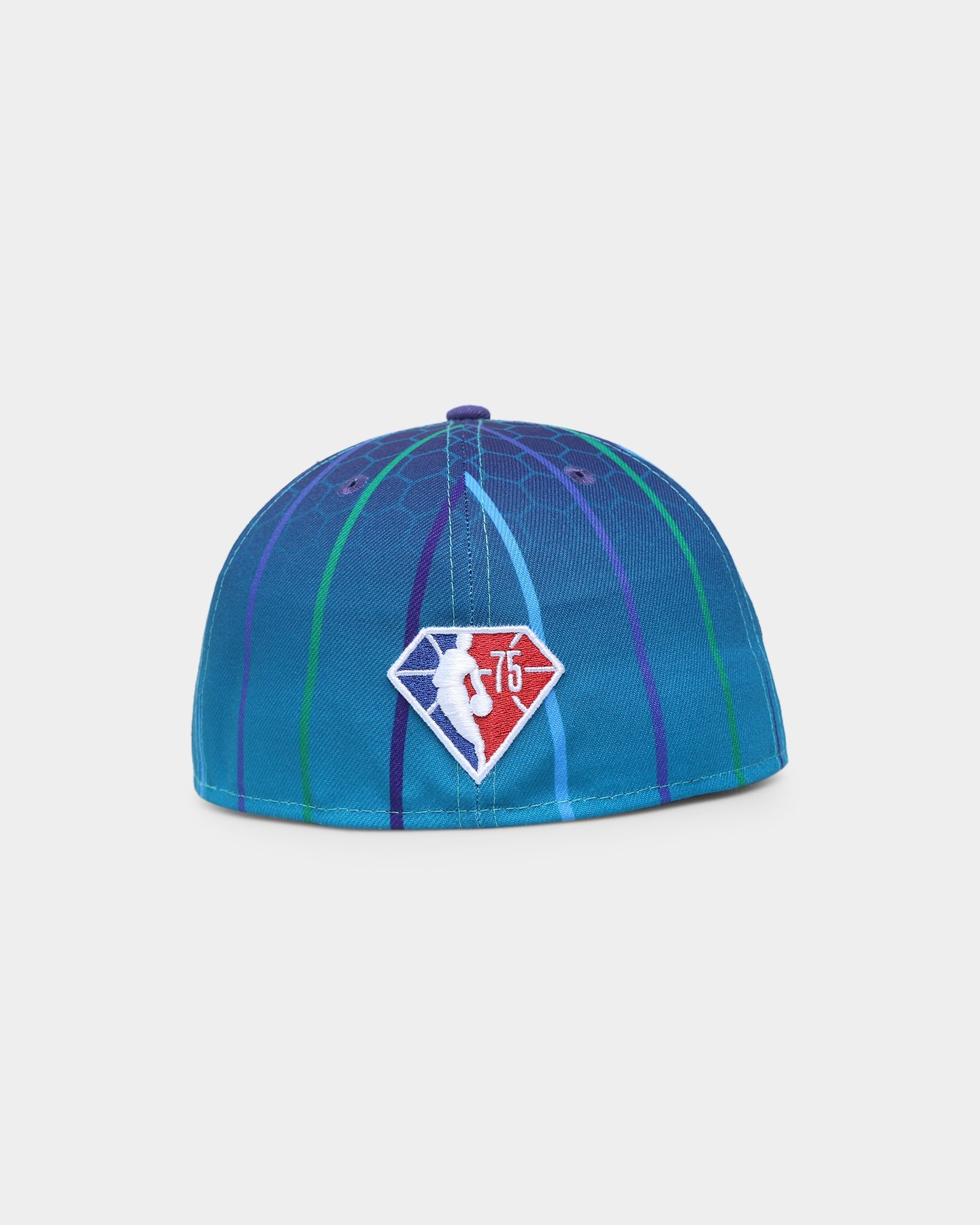 New Era Charlotte Hornets 'NBA Authentics City Edition' Pinstripe 59FIFTY Fitted Turquoise