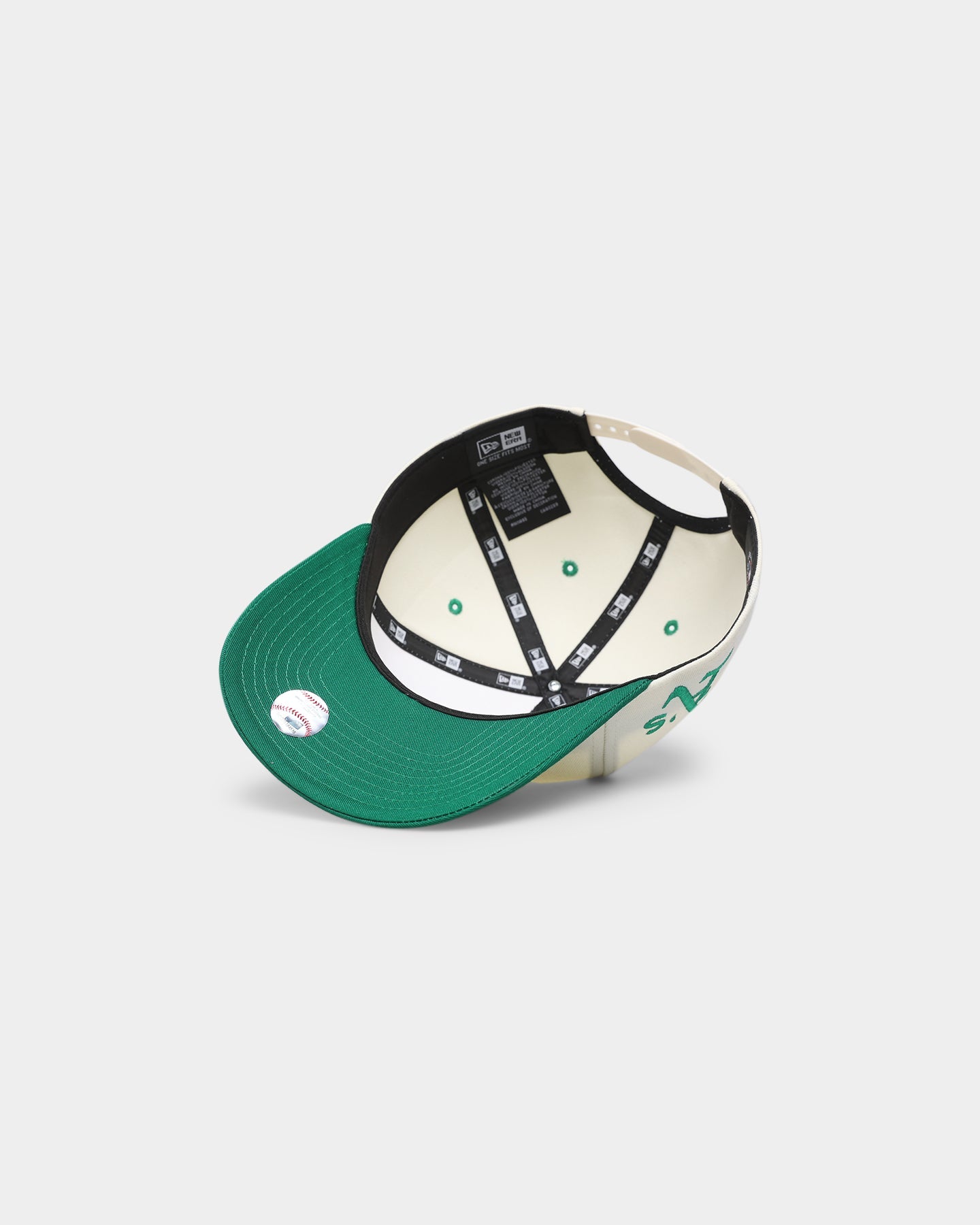 New Era Oakland Athletics 'Off White World Series' Old Golfer Snapback Off White/White
