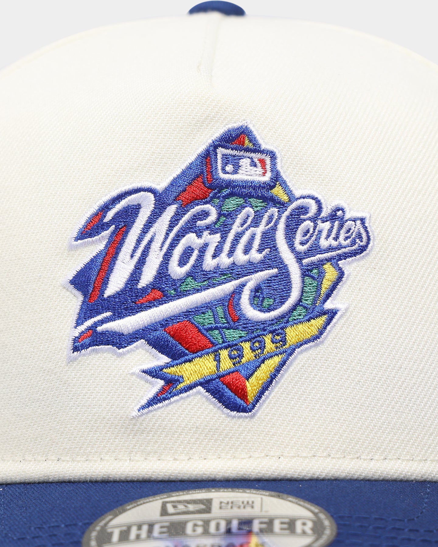 New Era New York Yankees 'Off White World Series' Old Golfer Snapback Off White/White