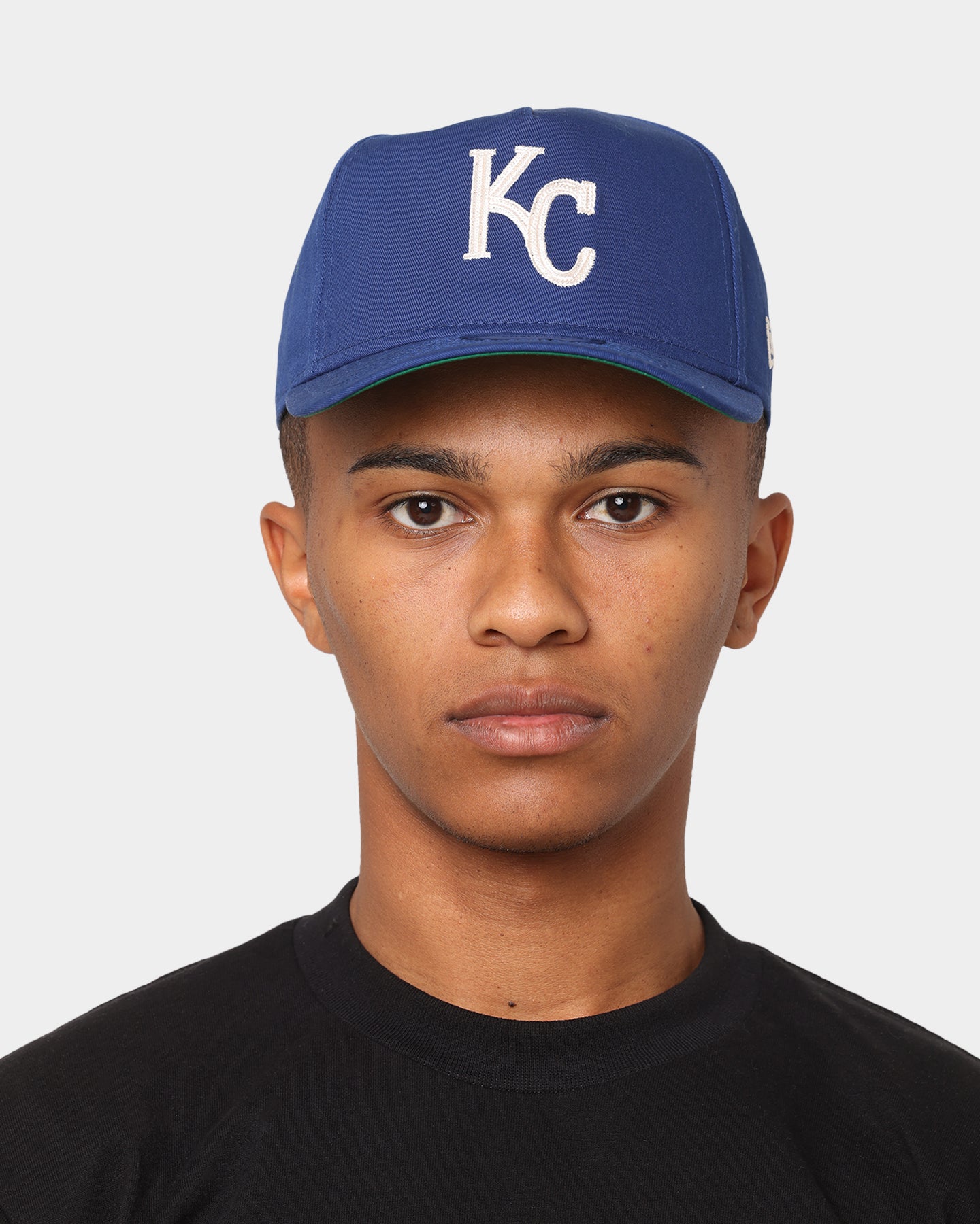 New Era Kansas City Royals 'Chainstitch Team Logo' Old Golfer Snapback Original Team Colours