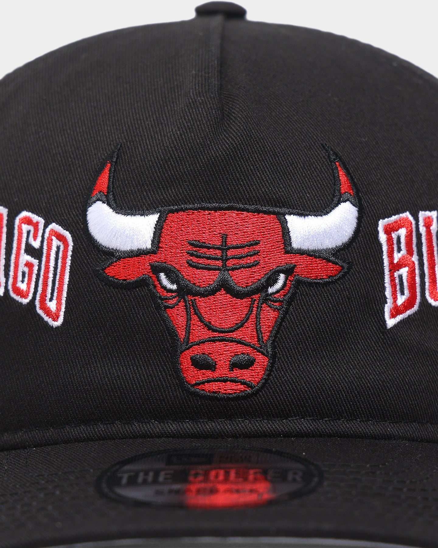 New Era Chicago Bulls 'Shadow Team Logo' Old Golfer Snapback Original Team Colour
