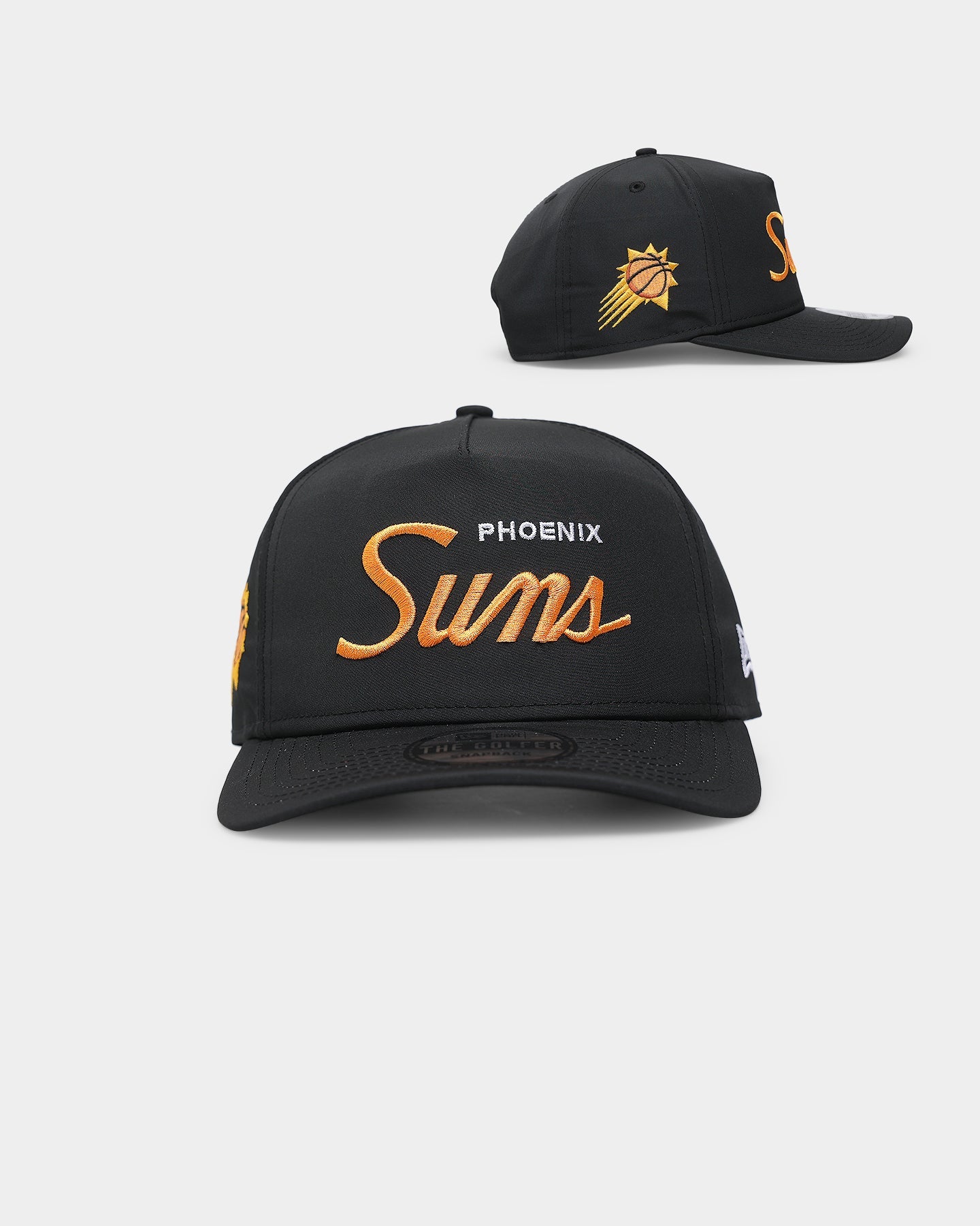 New Era Phoenix Suns 'Black Team Script' Prolight Team Golfer Black