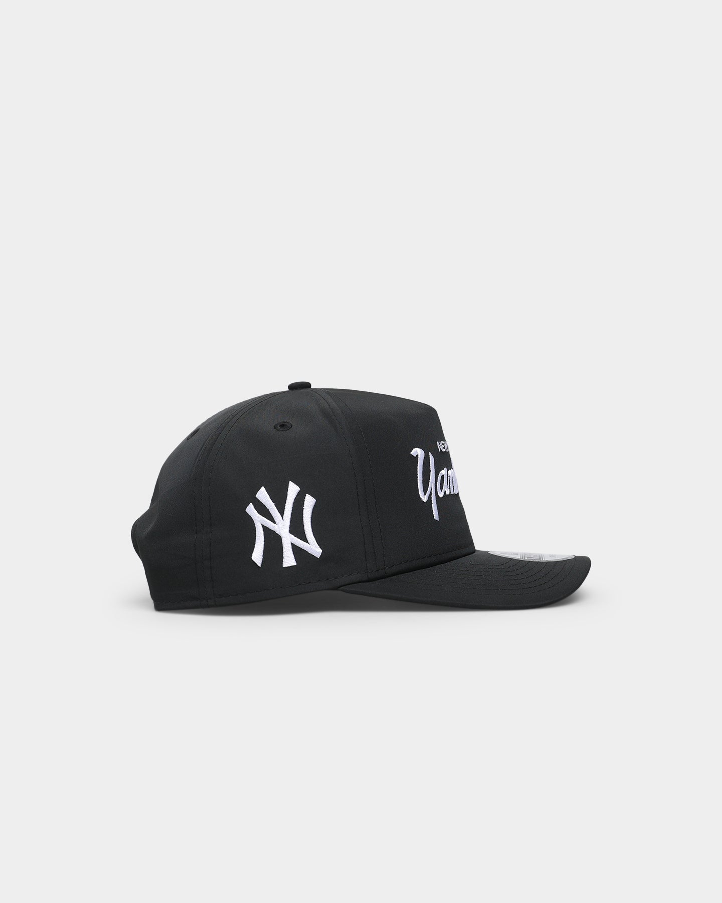 New Era New York Yankees 'Black Team Script' Prolight Old Golfer Black