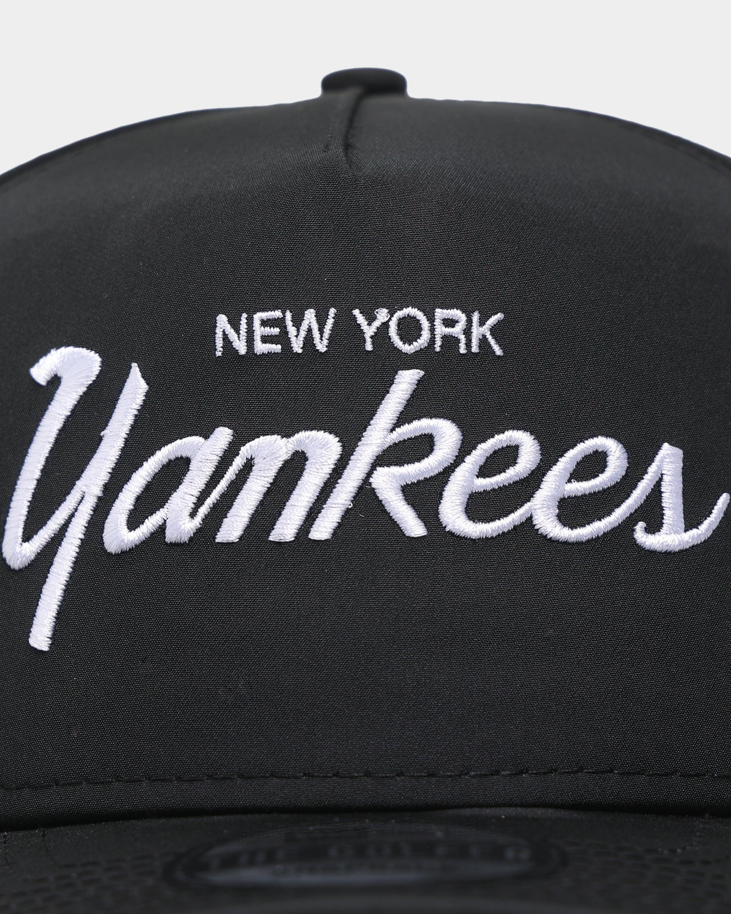 New Era New York Yankees 'Black Team Script' Prolight Old Golfer Black