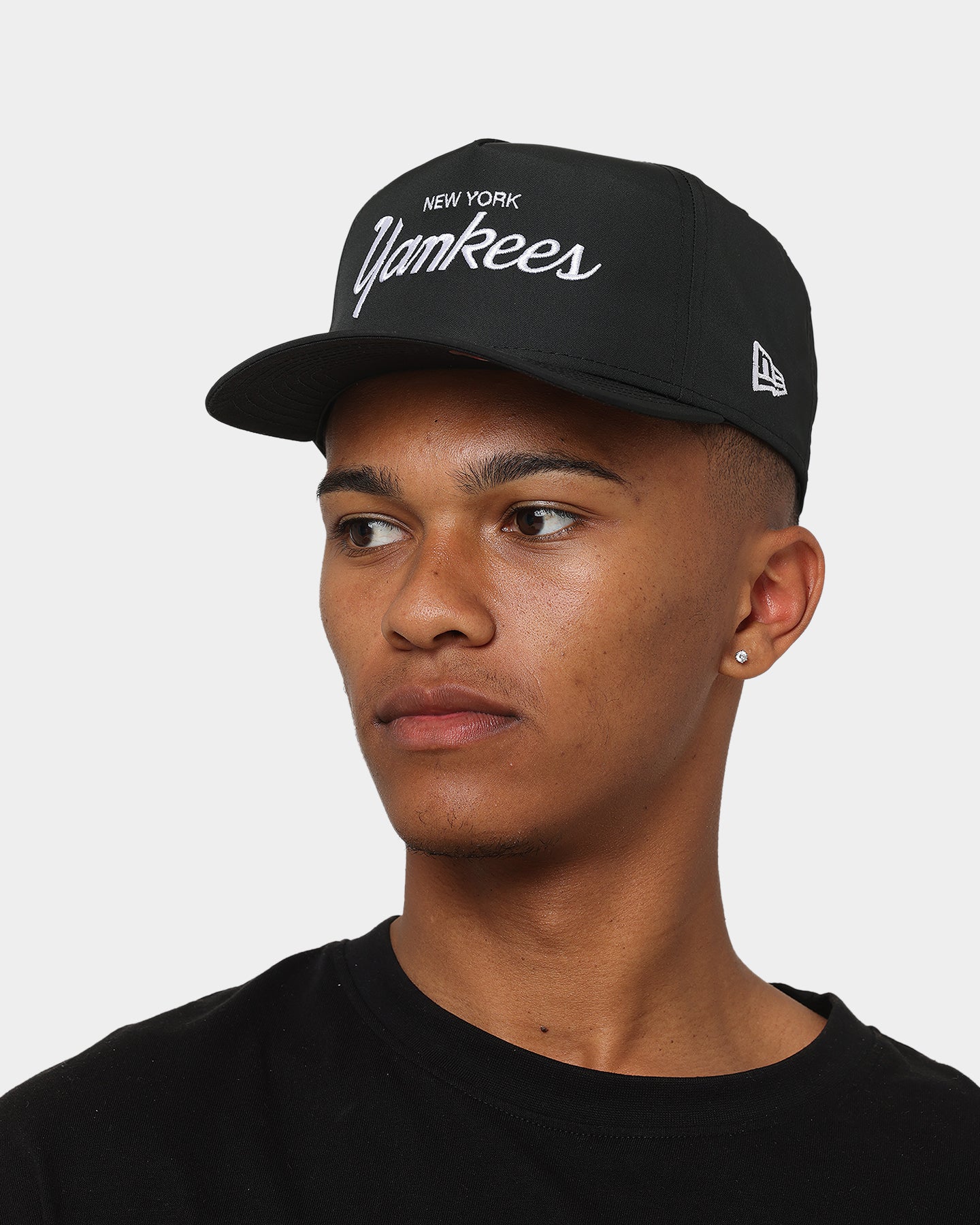 New Era New York Yankees 'Black Team Script' Prolight Old Golfer Black