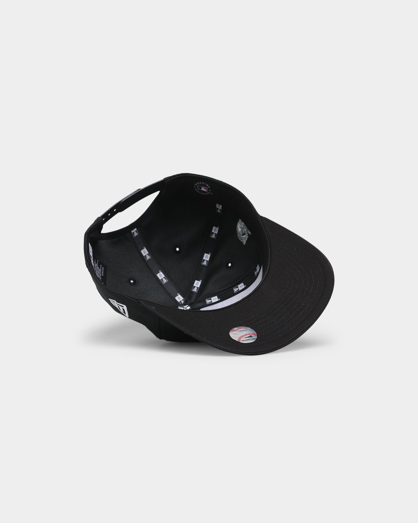New Era Los Angeles Dodgers 'Black Team Script' Prolight Old Golfer Snapback Black