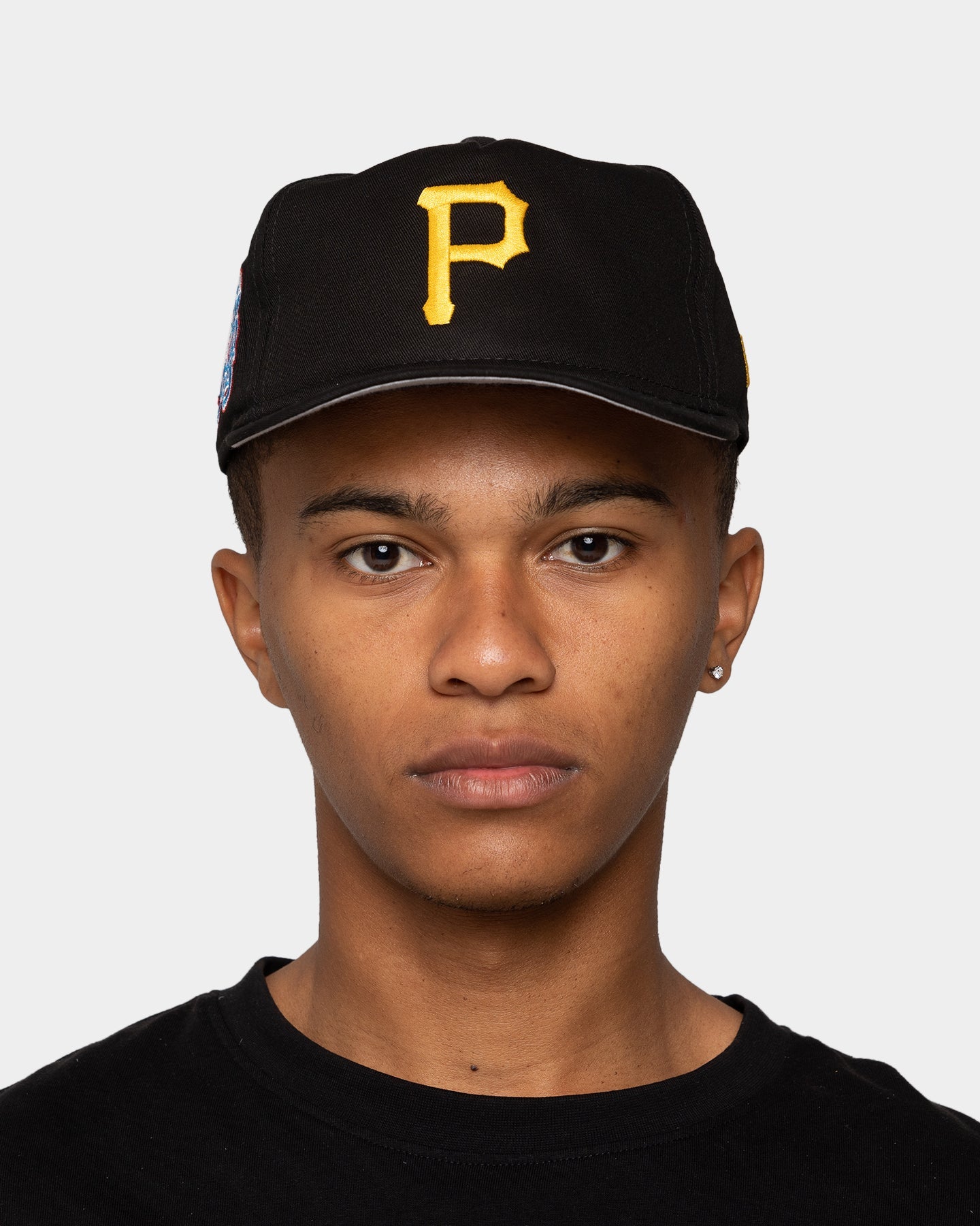 New Era Pittsburg Pirates 'OG Team Colour World Series Side Patch' Old Golfer Snapback Original Team Colours