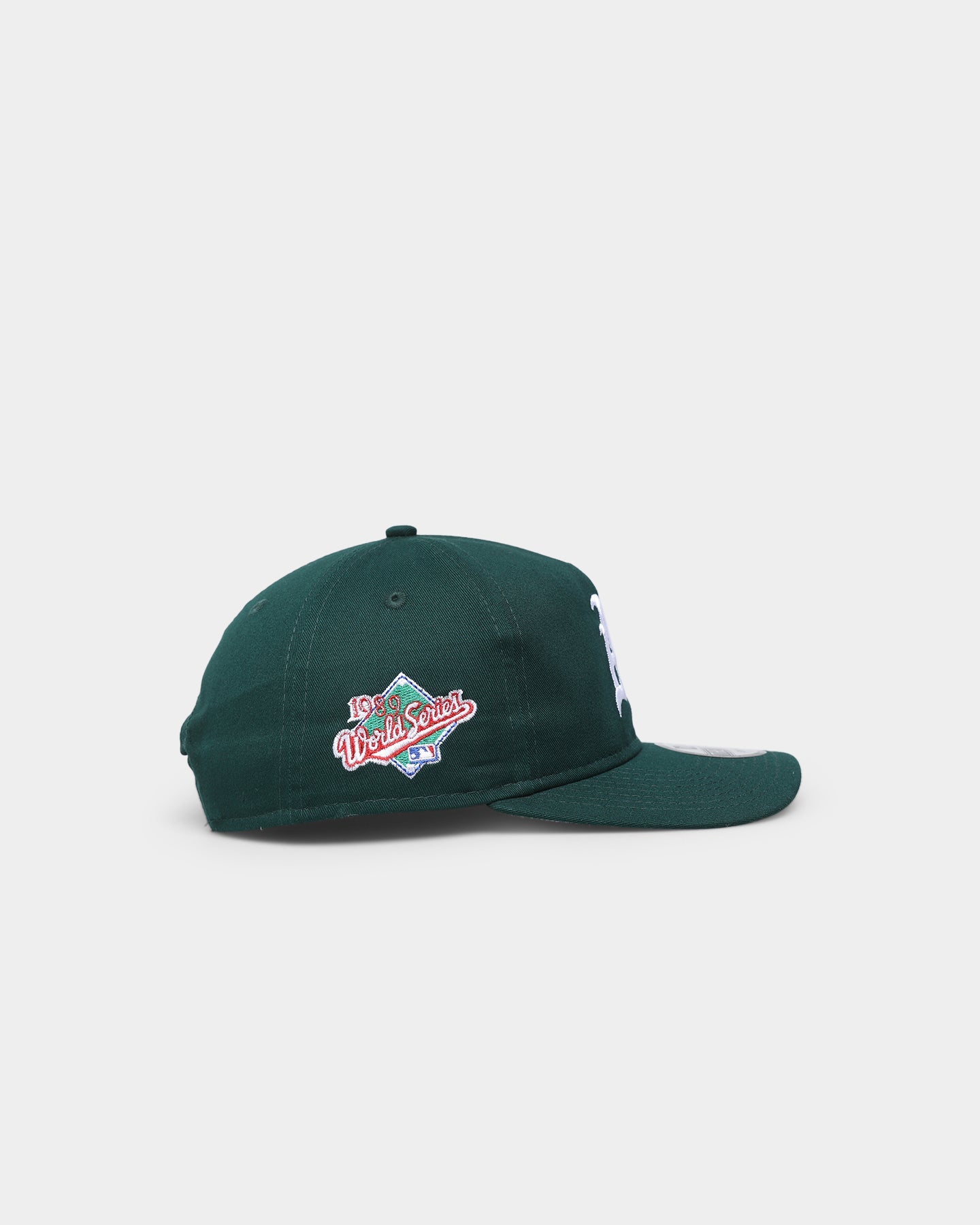 New Era Oakland Athletics 'OG Team Colour World Series Side Patch' Old Golfer Snapback Original Team Colours