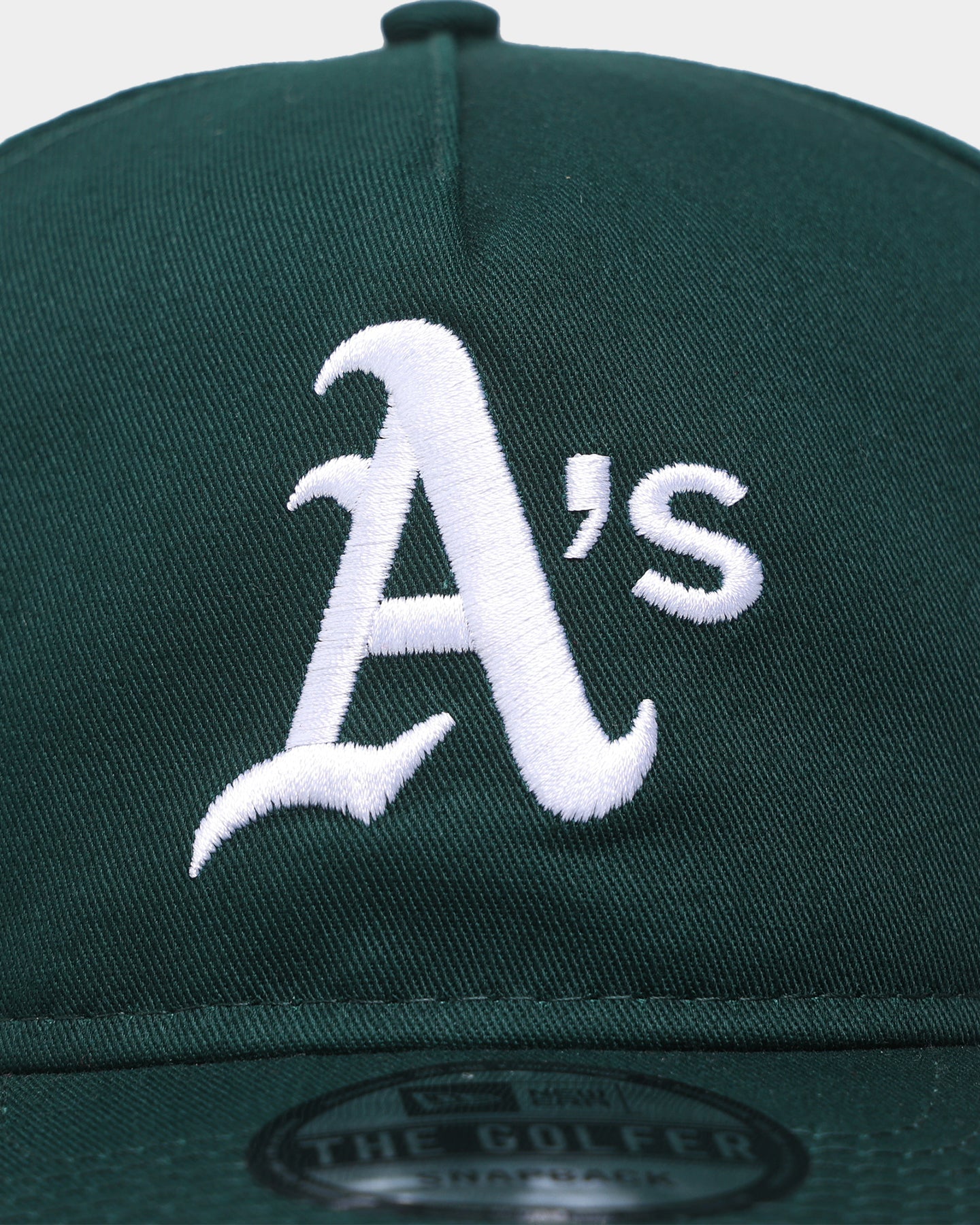 New Era Oakland Athletics 'OG Team Colour World Series Side Patch' Old Golfer Snapback Original Team Colours
