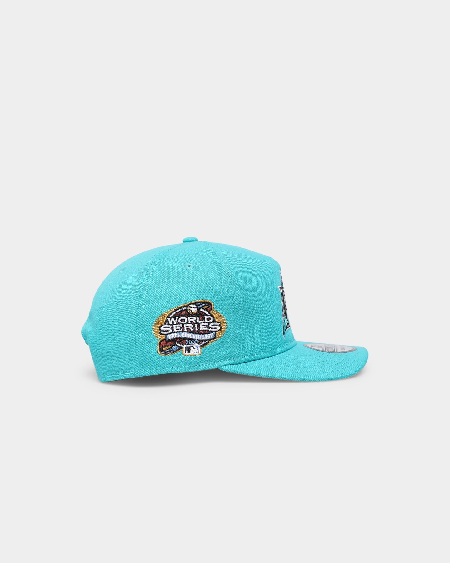 New Era Florida Marlins 'OG Team Colour World Series Side Patch' Old Golfer Snapback Original Team Colours