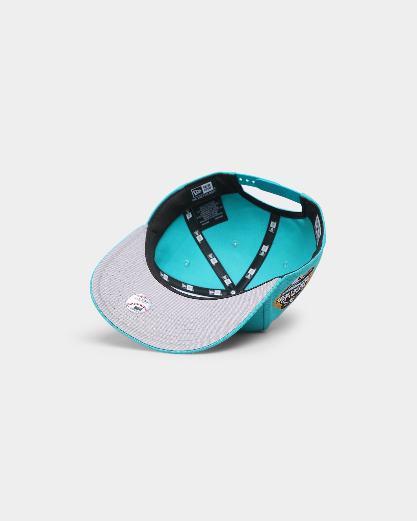 New Era Florida Marlins 'OG Team Colour World Series Side Patch' Old Golfer Snapback Original Team Colours