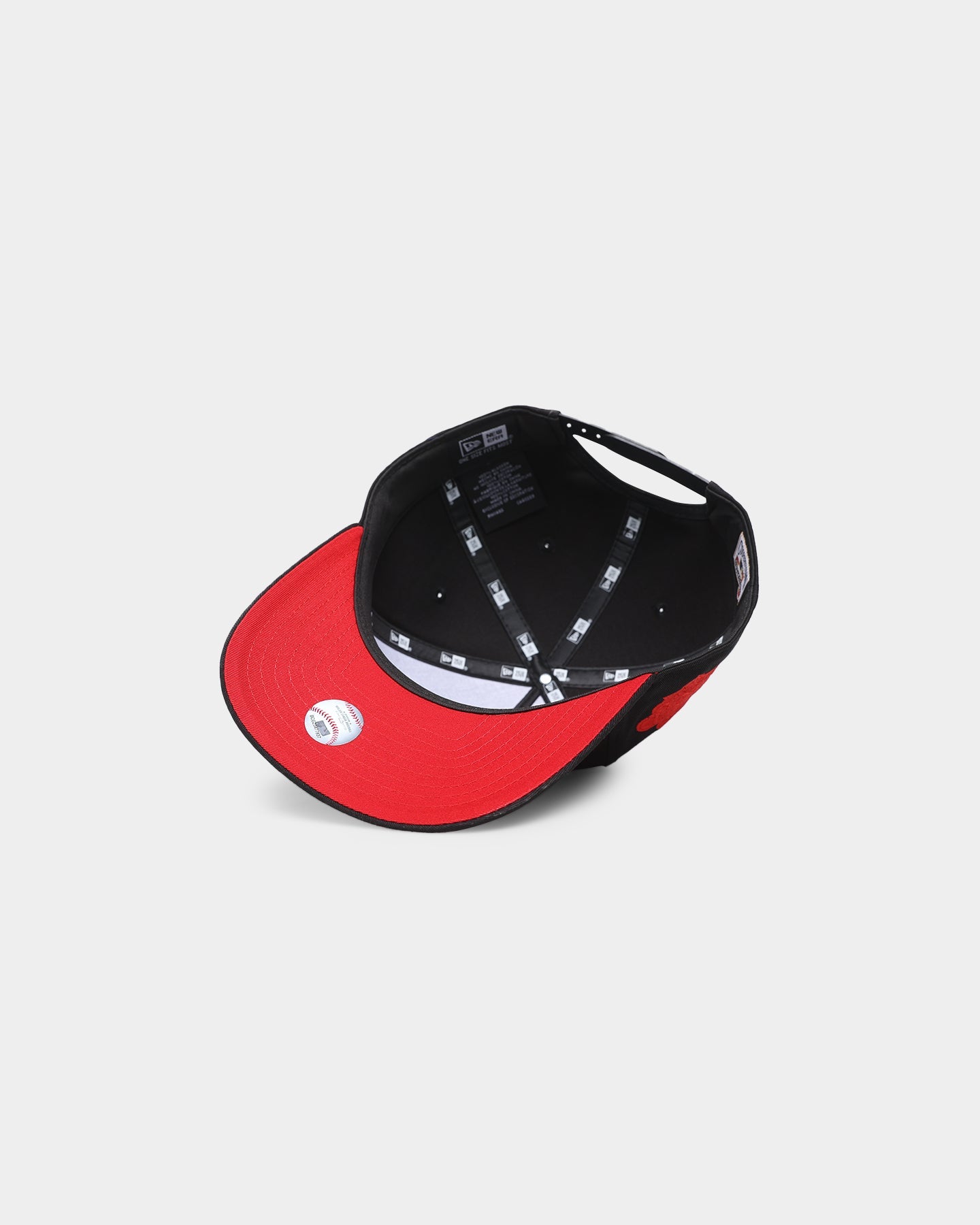 New Era San Francisco Giants 'Red Carpet' Old Golfer Snapback Black/Red