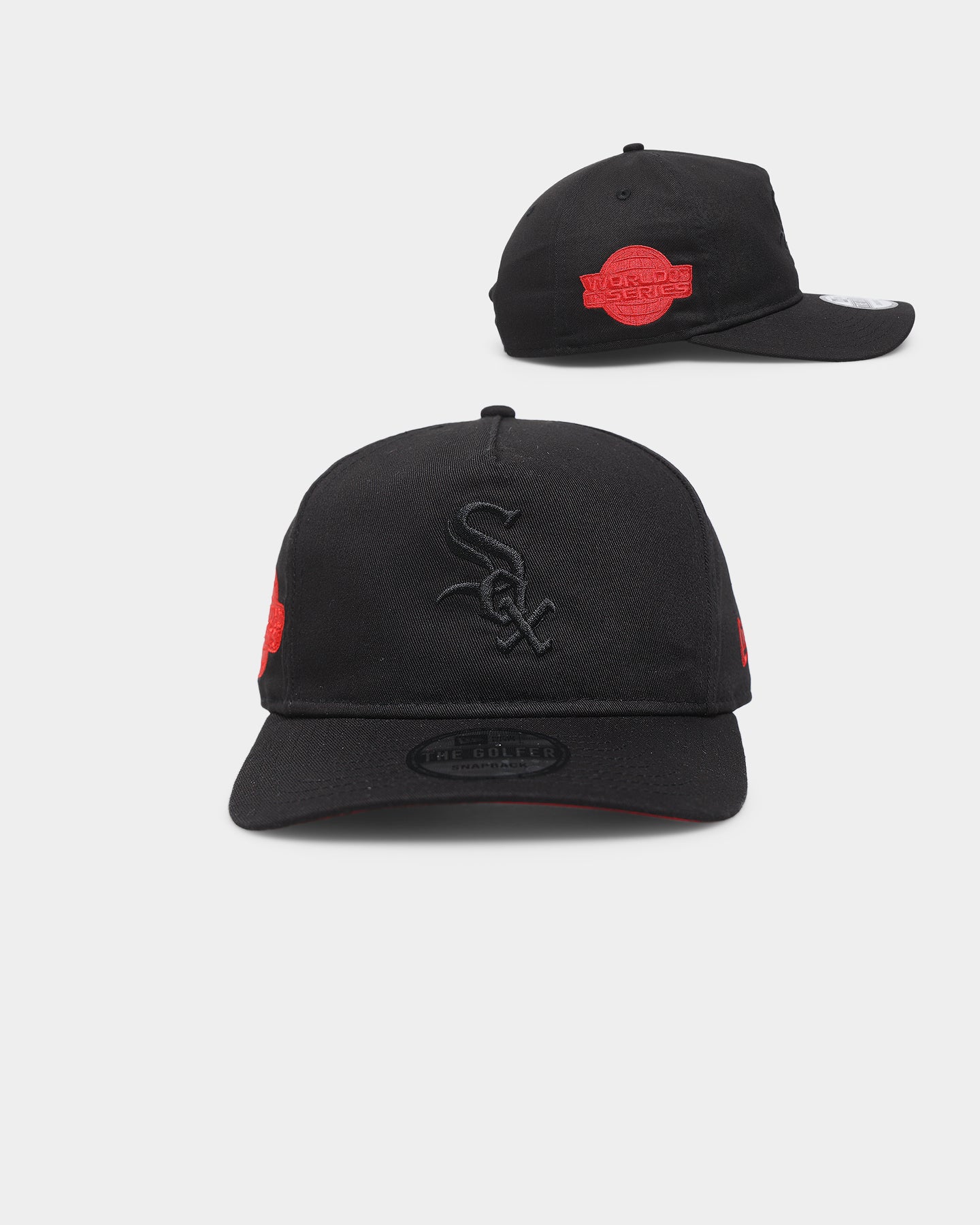 New Era Chicago White Sox 'Red Carpet' Old Golfer Snapback Black/Red