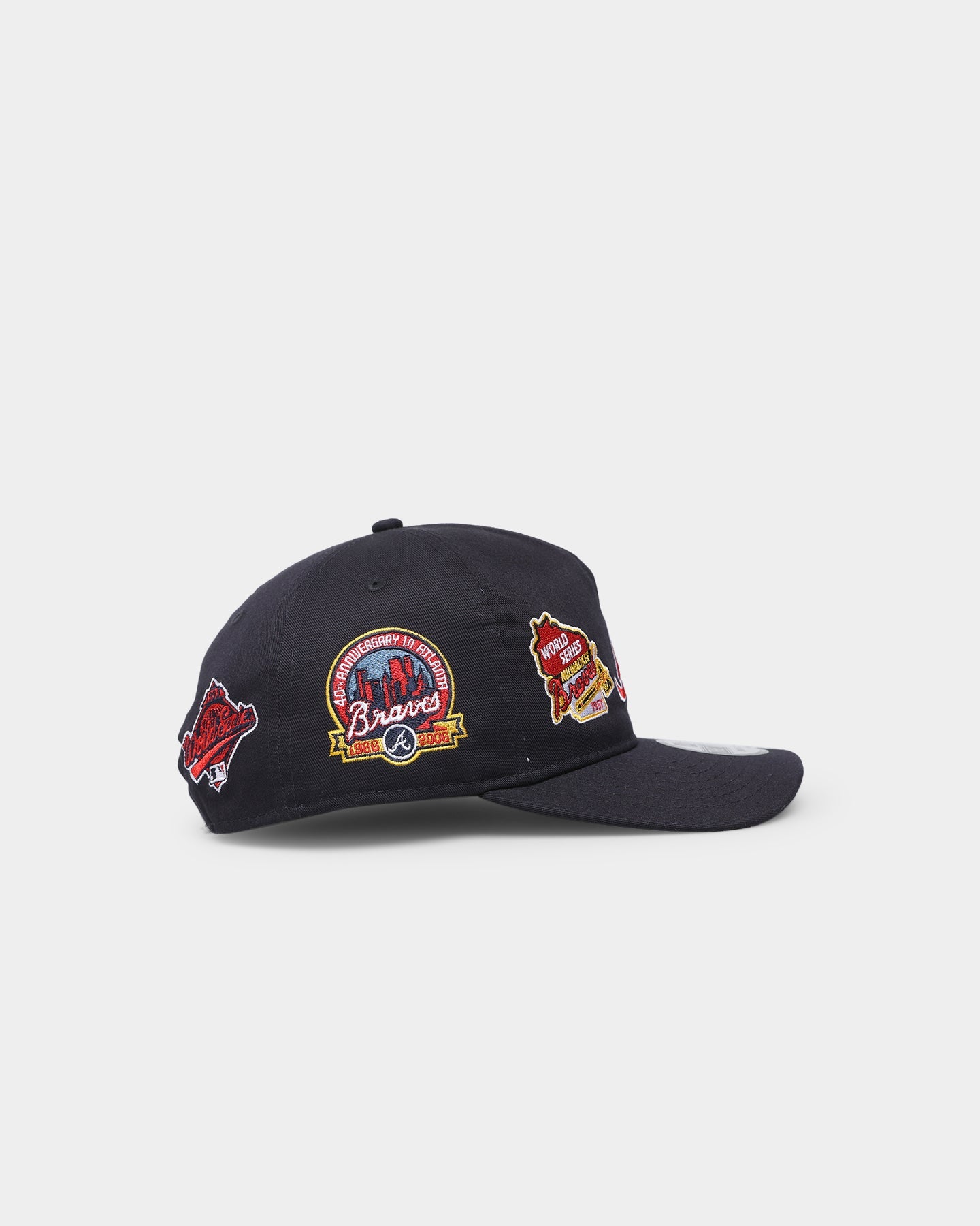 New Era Atlanta Braves 'All Over Team Patches' Old Golfer Snapback Original Team Colours