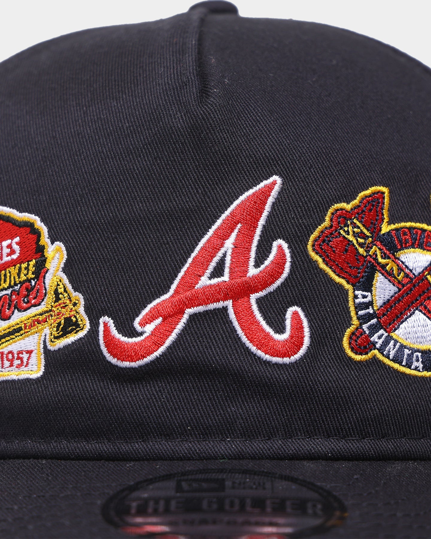 New Era Atlanta Braves 'All Over Team Patches' Old Golfer Snapback Original Team Colours