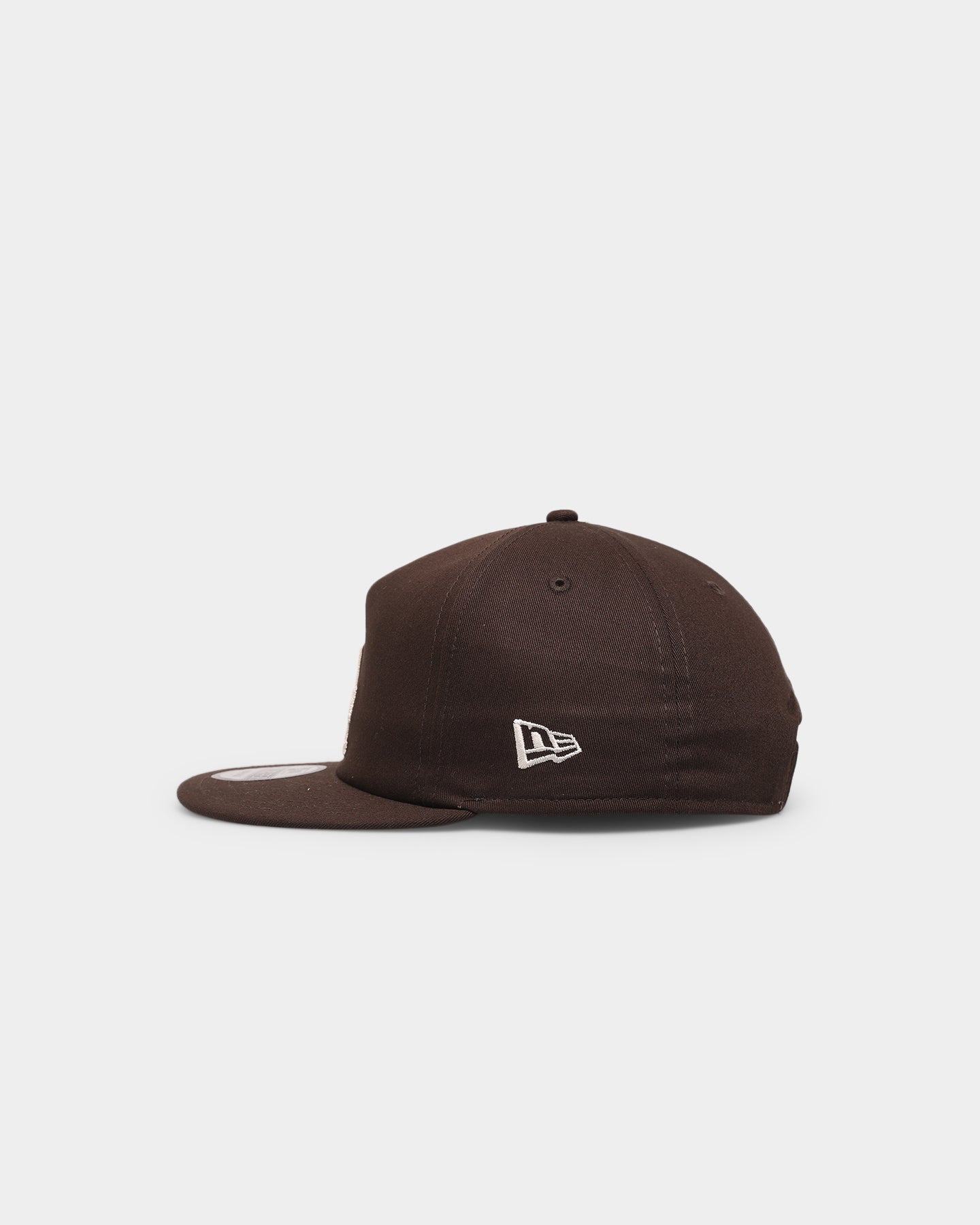 New Era Los Angeles Dodgers 'Chain Stitch' Golfer Snapback Walnut