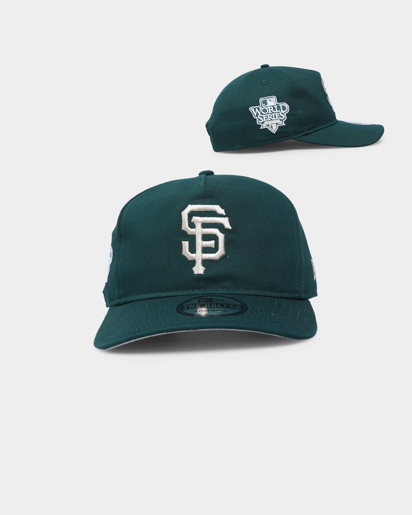 New Era San Francisco Giants 'Green & Cream' Old Golfer Snapback Dark Green