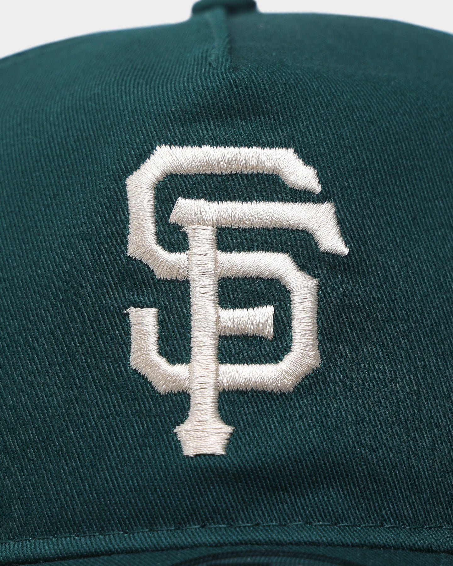 New Era San Francisco Giants 'Green & Cream' Old Golfer Snapback Dark Green