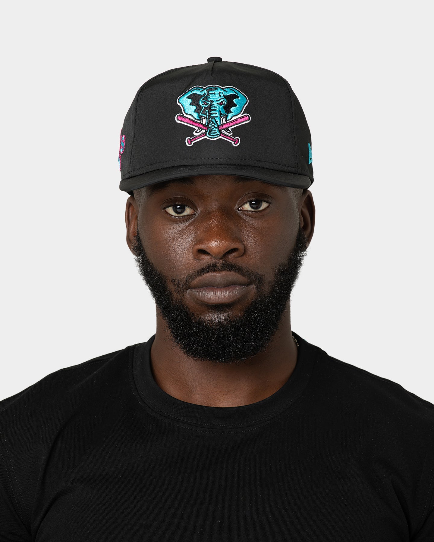 New Era Oakland Athletics 'Neon Nights' Prolight Old Golfer Snapback Black/Neon