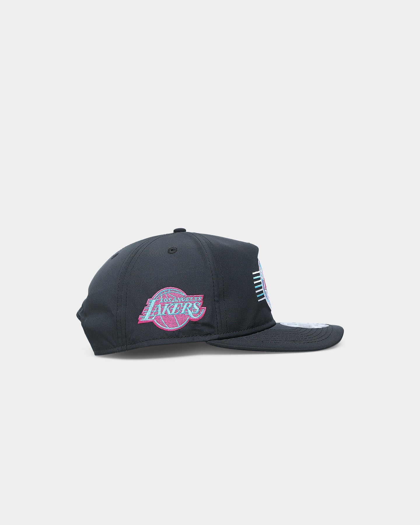 New Era Los Angeles Lakers 'Neon Nights' Prolight Old Golfer Snapback Black/Neon