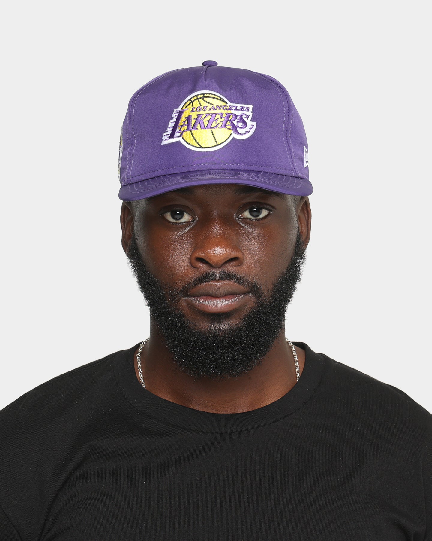 New Era Los Angeles Lakers 'Original Team Colour World Series' Prolight Old Golfer Snapback Original Team Colour