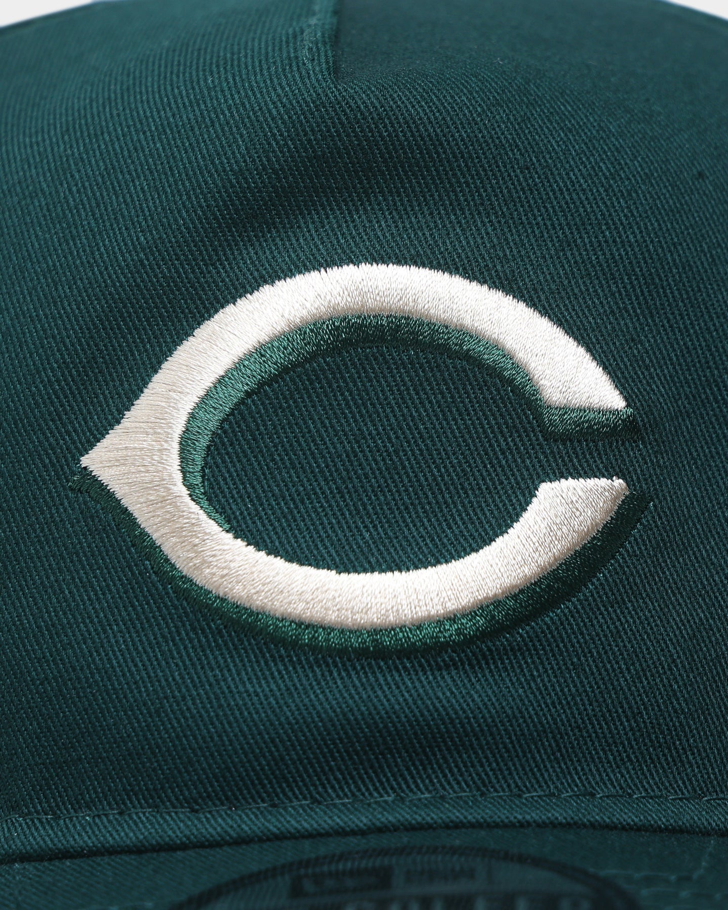 New Era Cincinnati Reds'Green & Cream' Old Golfer Snapback Dark Green