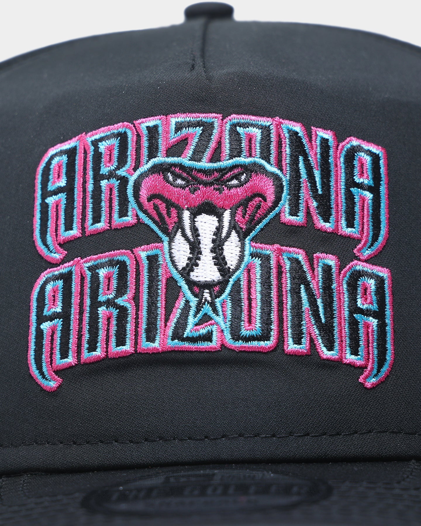 New Era Arizona Diamondbacks 'Neon Nights' Prolight Old Golfer Snapback Black/Neon