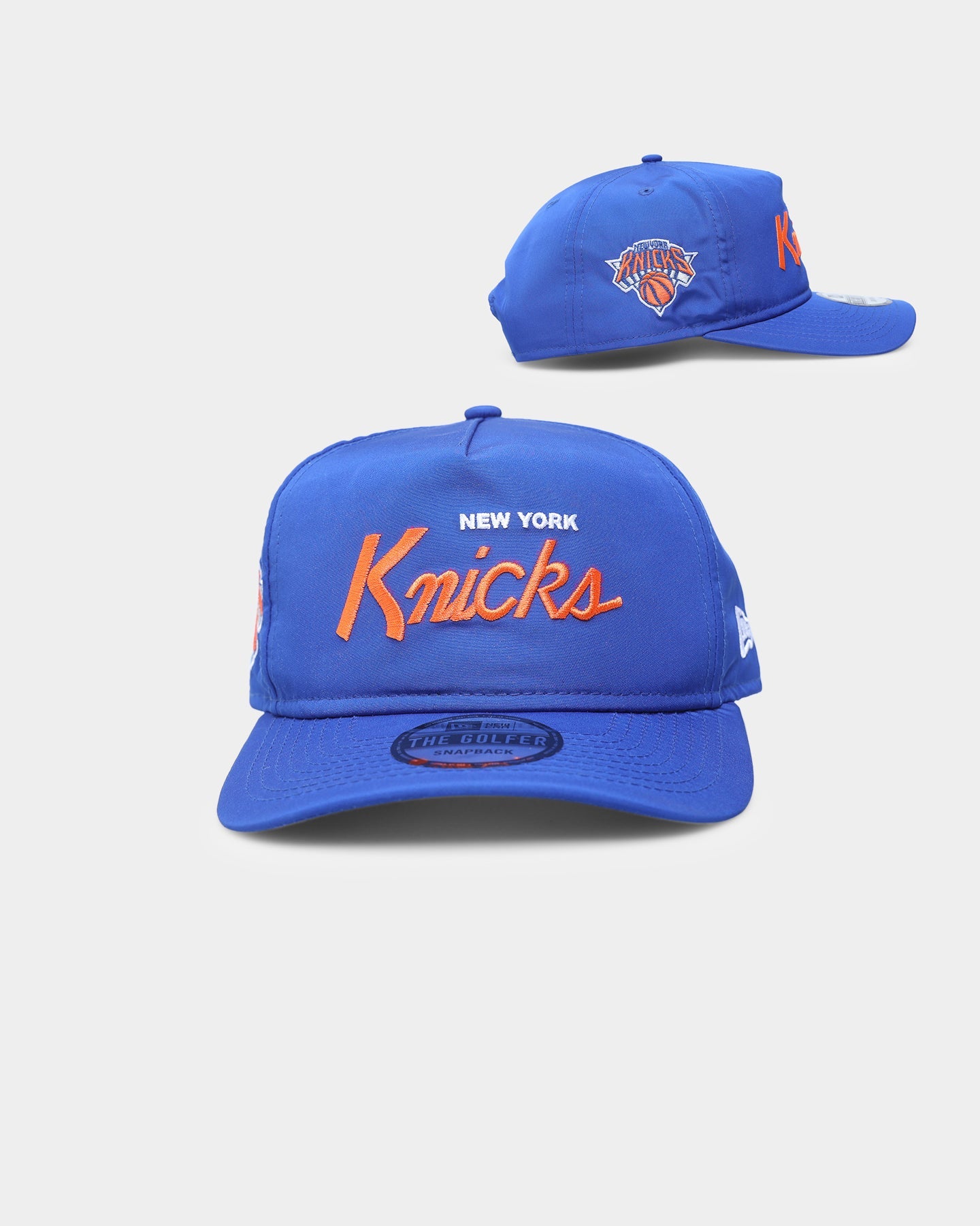 New Era New York Knicks 'Team Script' Prolight Old Golfer Snapback Original Team Colours