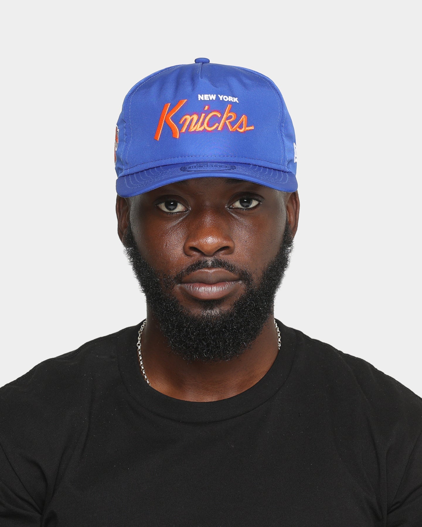 New Era New York Knicks 'Team Script' Prolight Old Golfer Snapback Original Team Colours