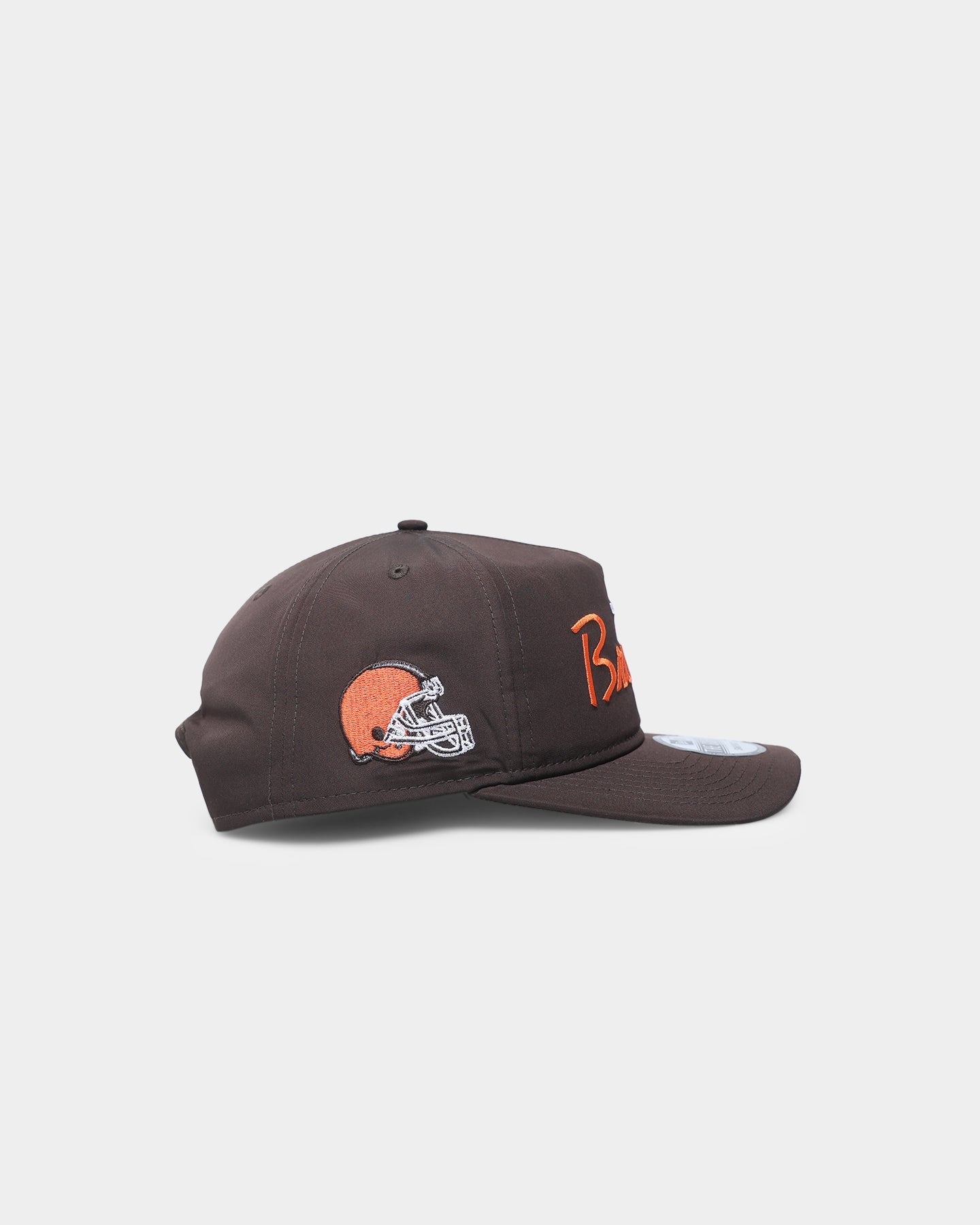 New Era Cleveland Browns 'Team Script' Prolight Old Golfer Snapback Original Team Colours