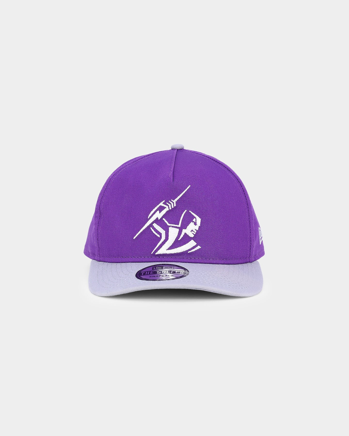 New Era Melbourne Storm NRL '22 Old Golfer Snapback Purple