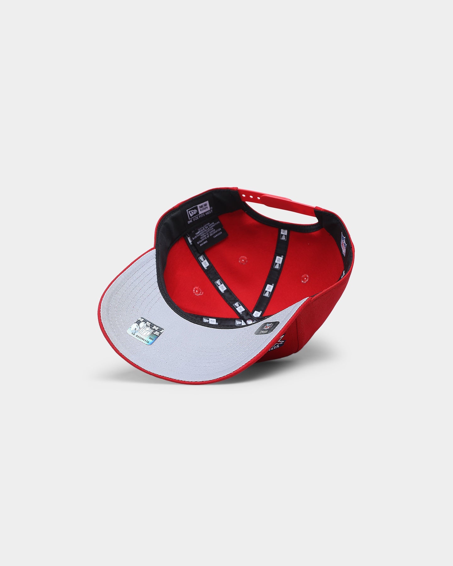 New Era San Francisco 49ers 'Super Bowl Past Champions' Old Golfer Strapback Red