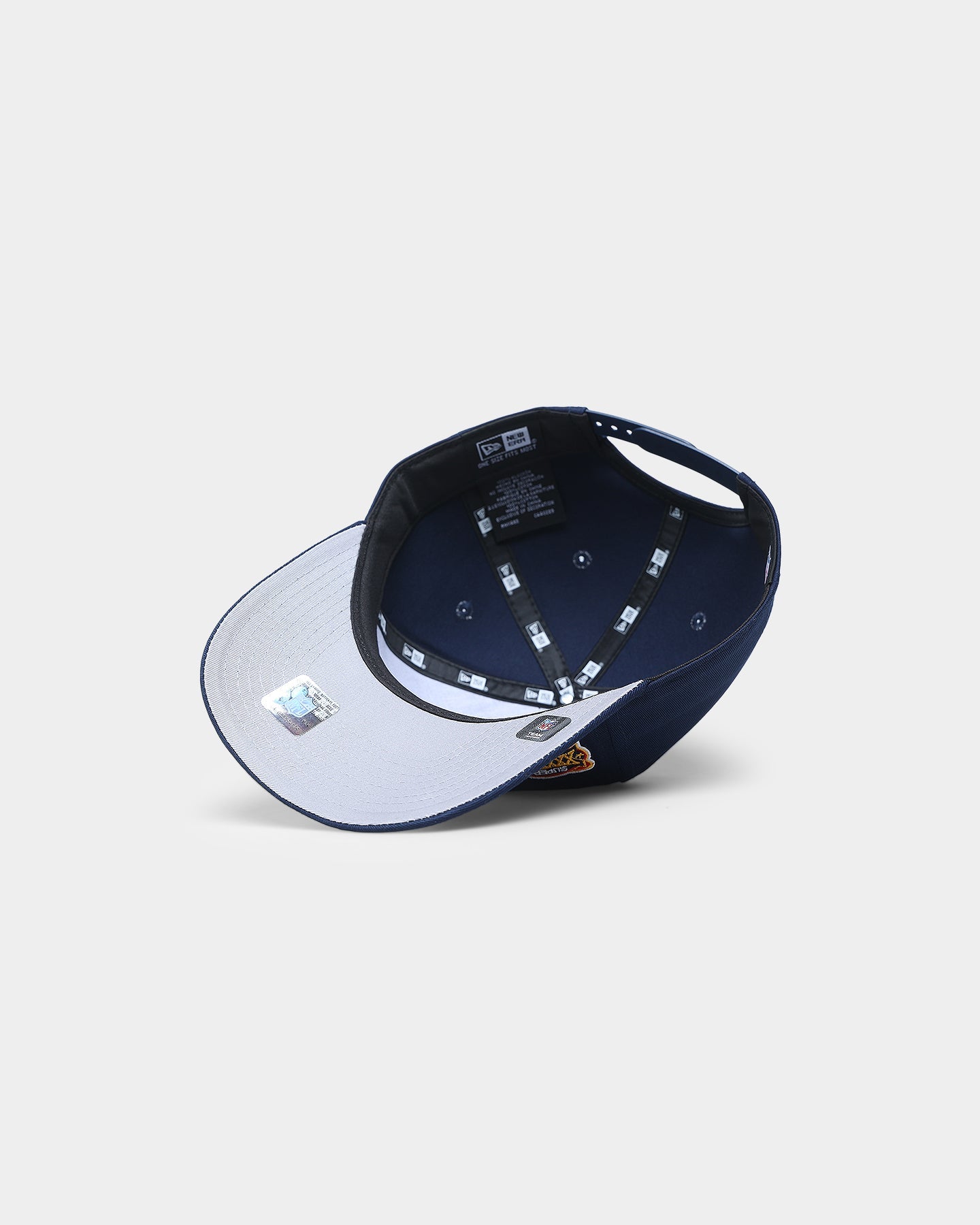 New Era New England Patriots 'Super Bowl Past Champions' Old Golfer Strapback Navy Blue