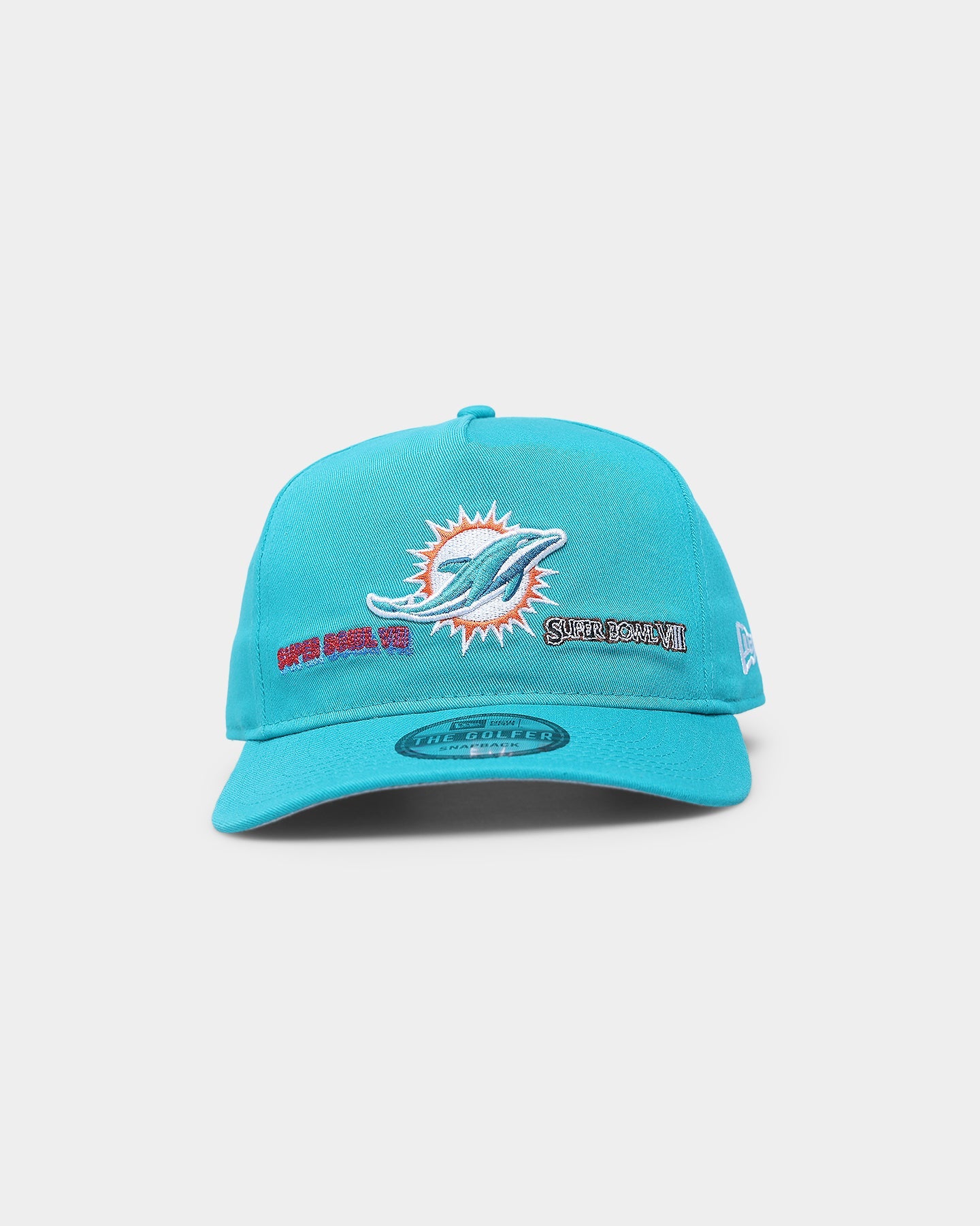 New Era Miami Dolphins 'Super Bowl Past Champions' Old Golfer Strapback Teal