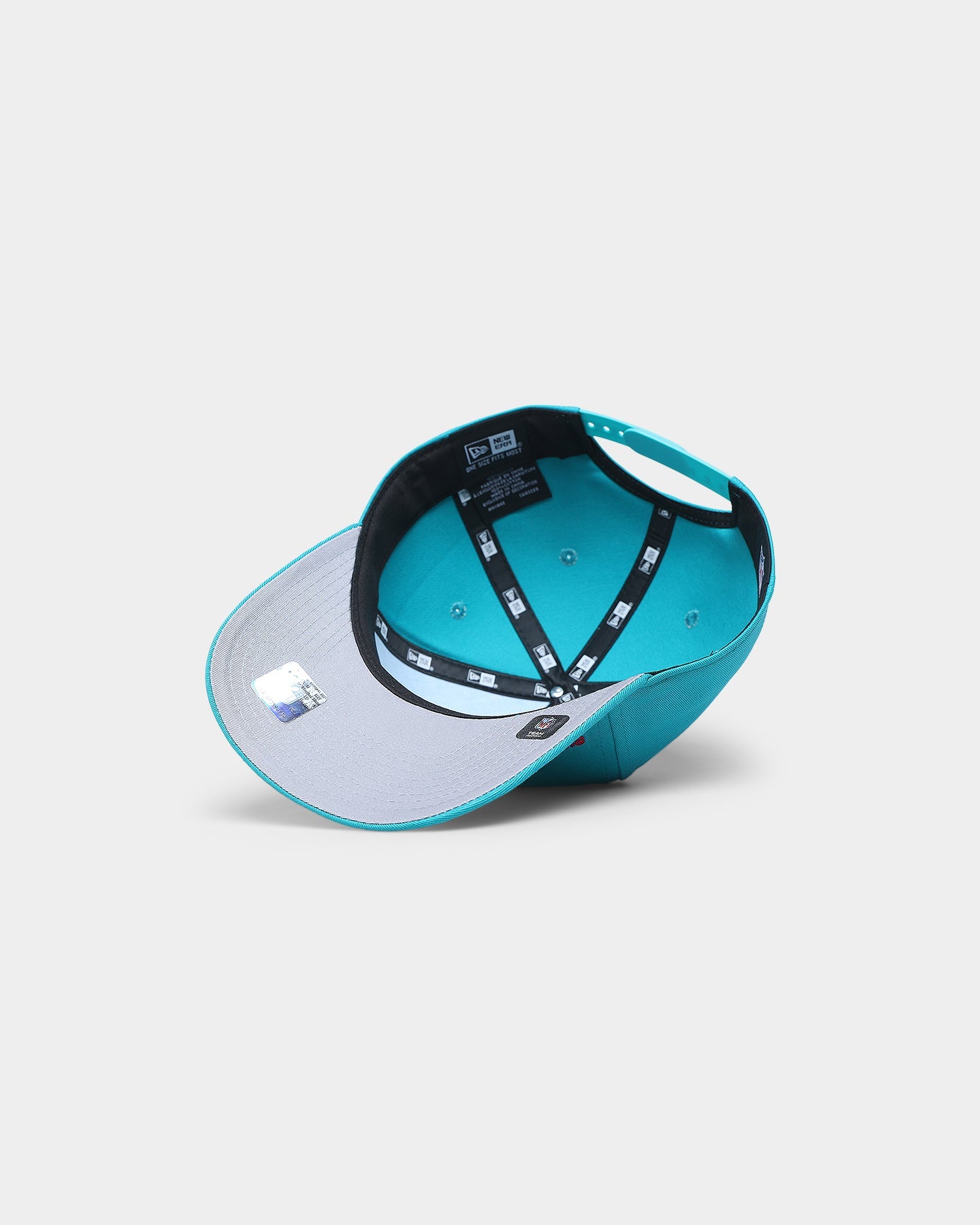 New Era Miami Dolphins 'Super Bowl Past Champions' Old Golfer Strapback Teal