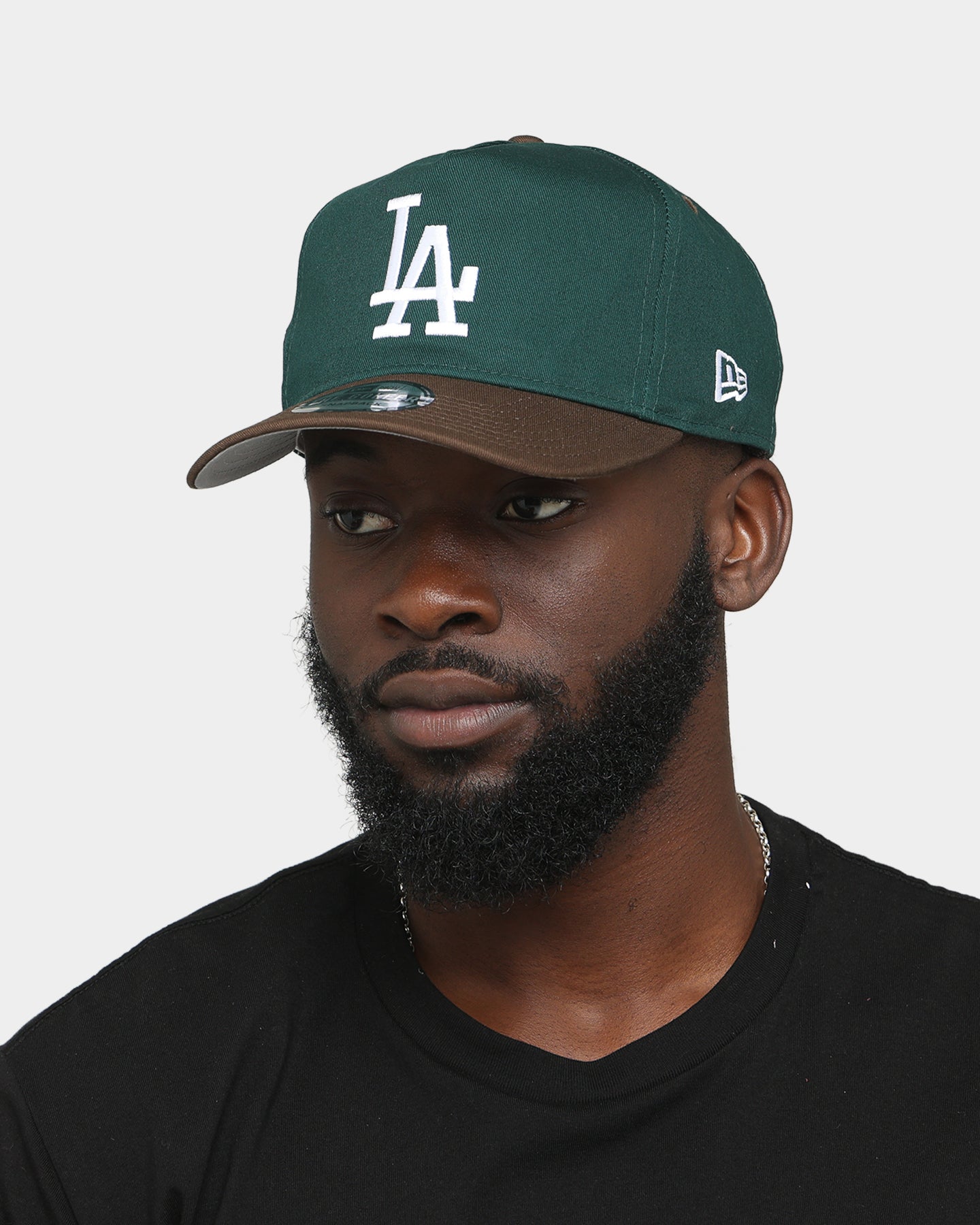 New Era Los Angeles Dodgers 'Beef & Broccoli' Old Golfer Snapback Green/Brown
