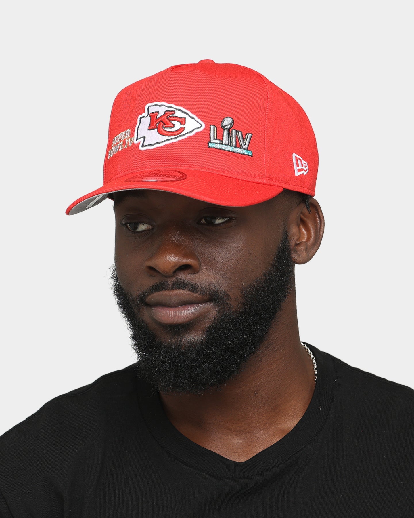 New Era Kansas City Chiefs 'Super Bowl Past Champions' Old Golfer Strapback Red