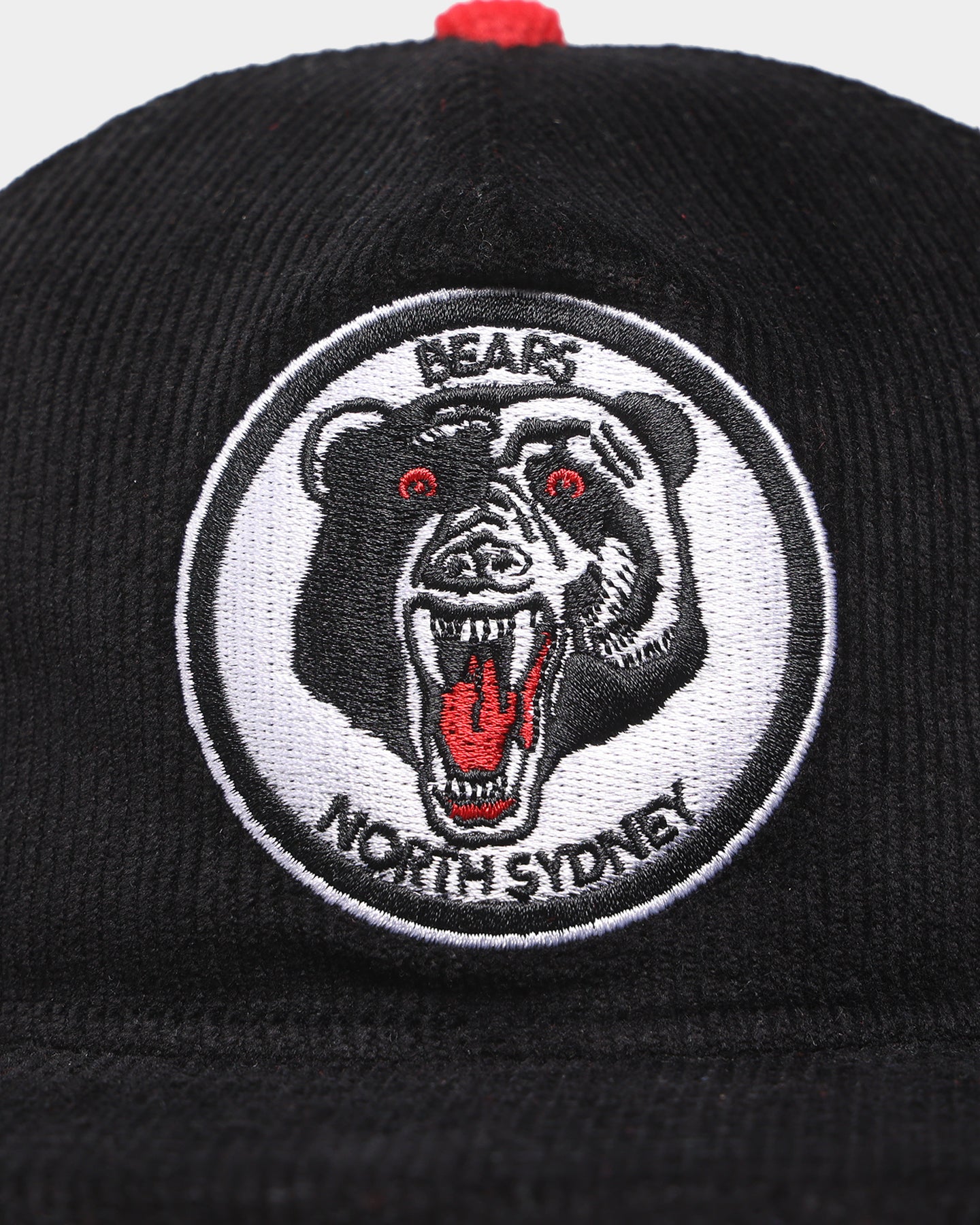 New Era North Sydney Bears NRL '22 Cord The Golfer Snapback Black