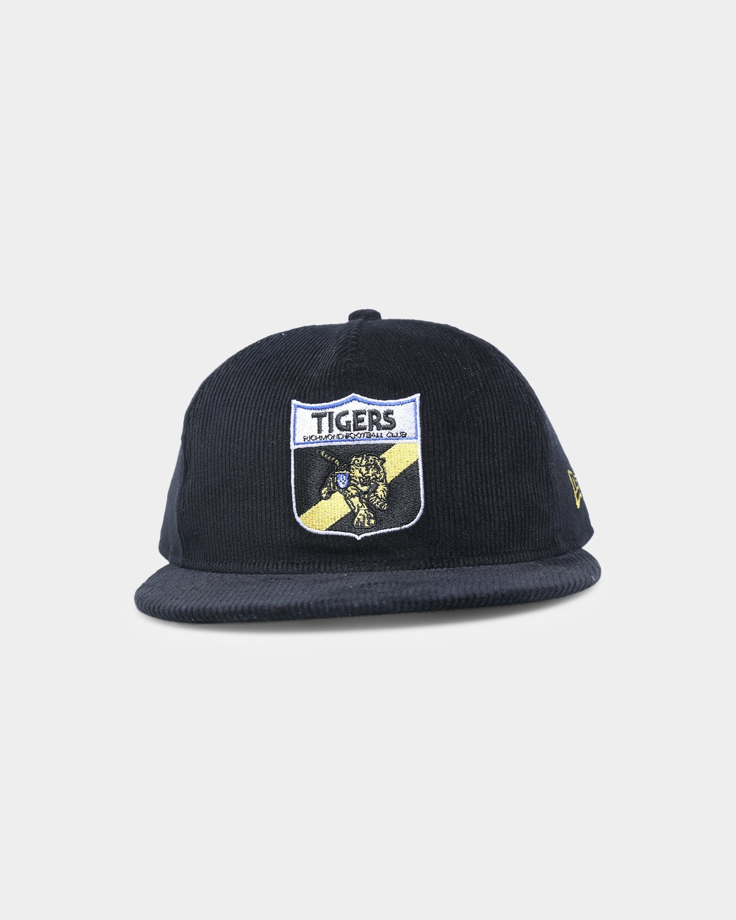 New Era Richmond Tigers 'AFL Opening Bounce' Heritage Corduroy Old Golfer Snapback Black