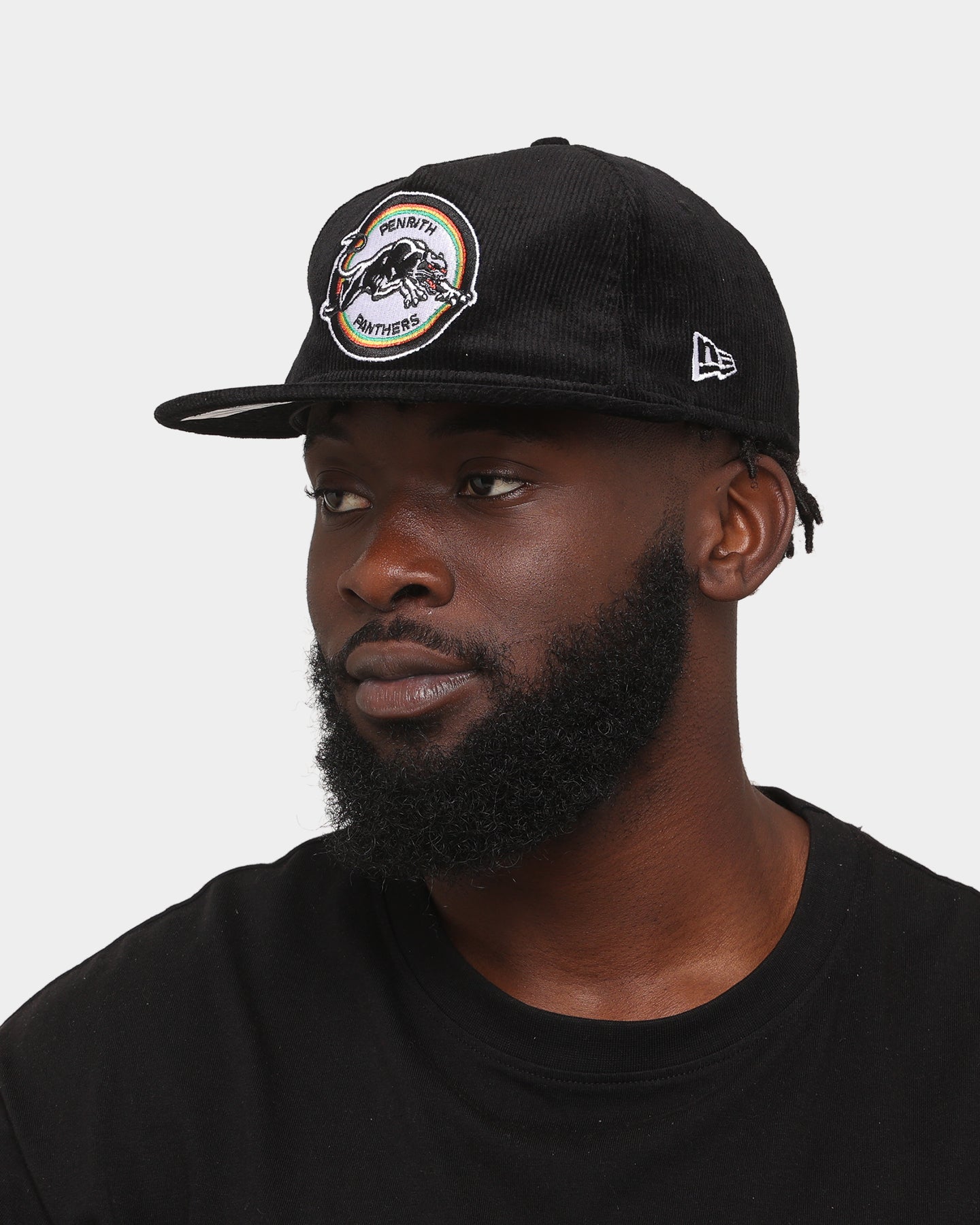 New Era Penrith Panthers NRL '22 Cord The Golfer Snapback Black